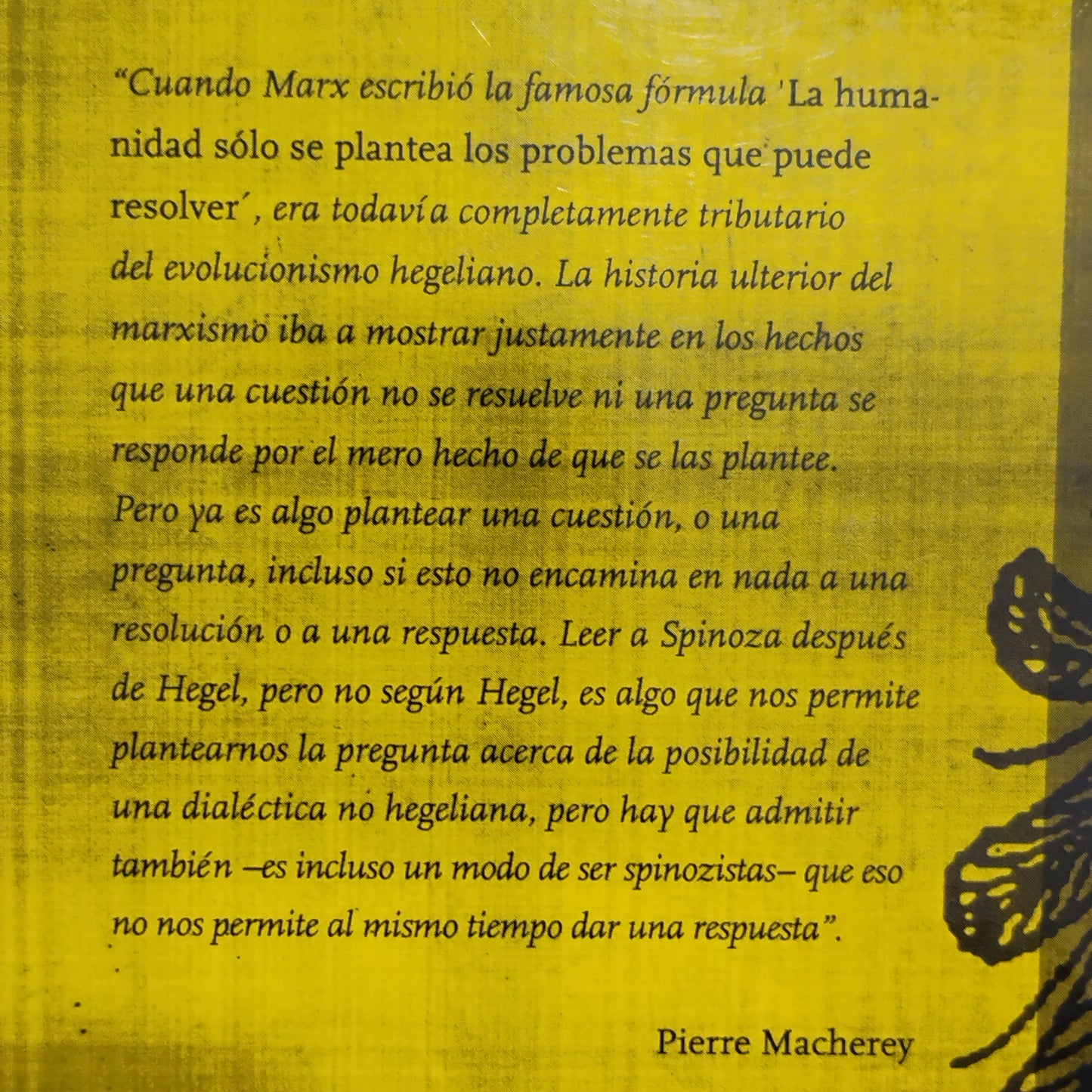 Hegel o Spinoza - Pierre Macherey