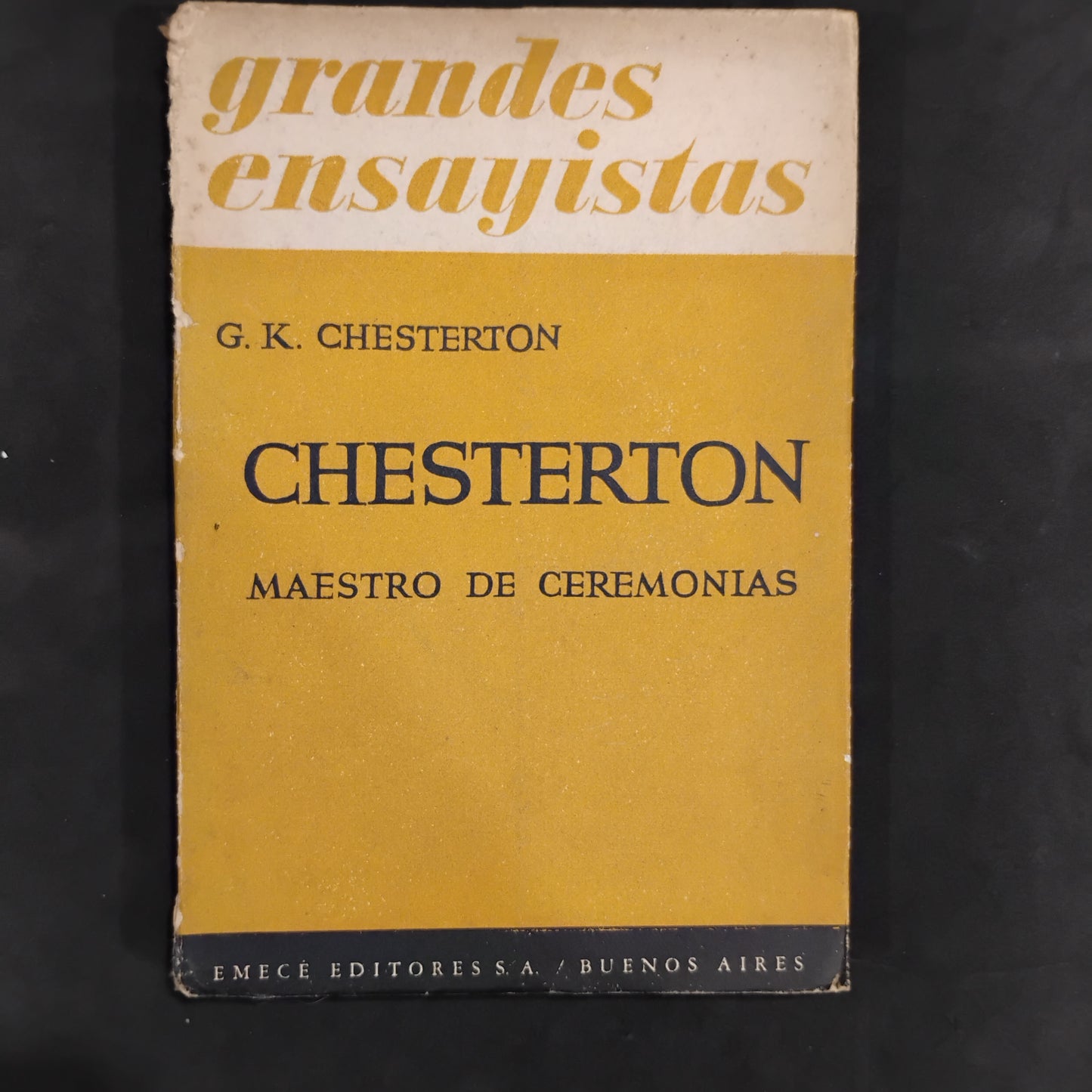 Chesterton. Maestro de ceremonias - G. K. Chesterton