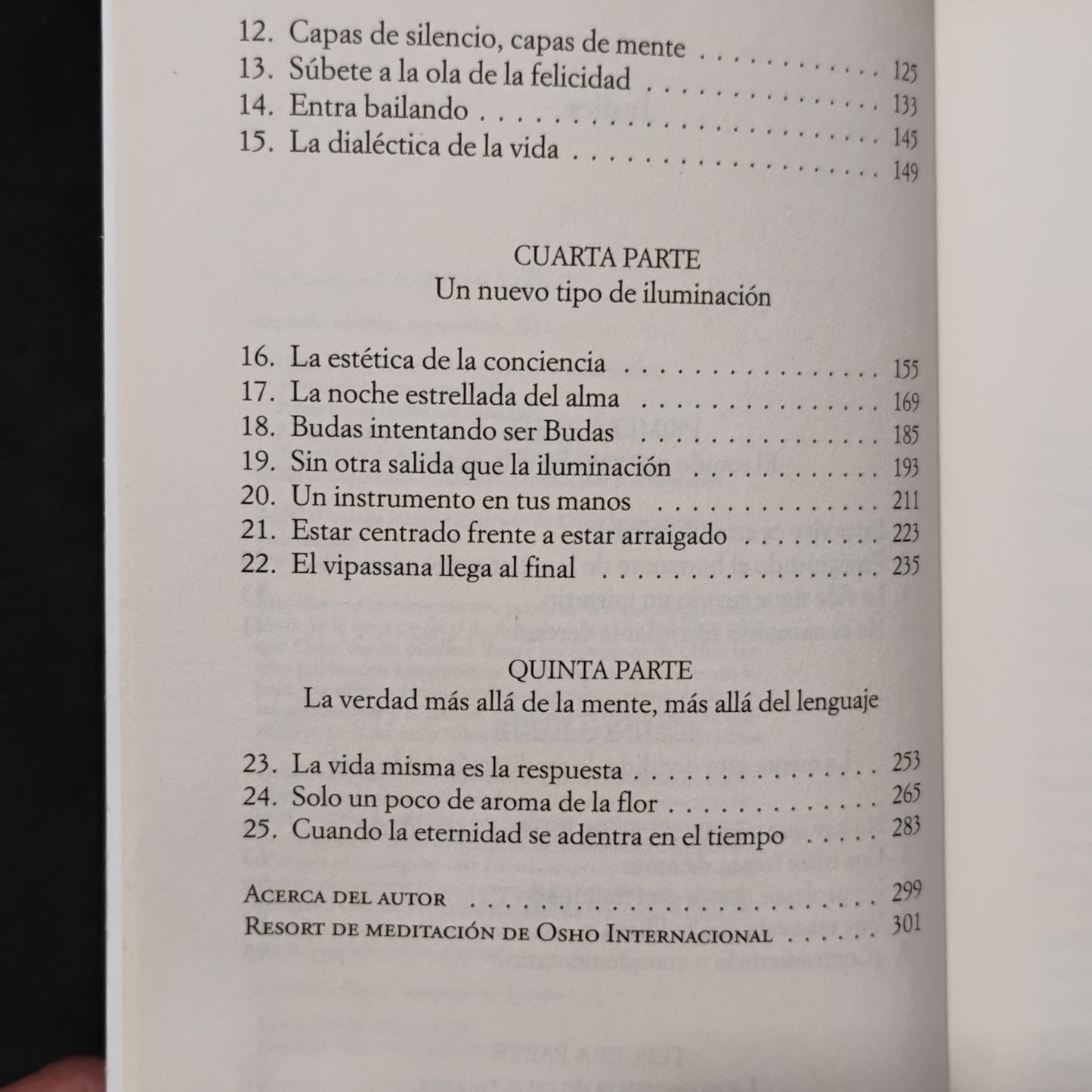 CIERRA LOS OJOS Y LÁNZATE. Escucha el sonidode tu verdad - Osho