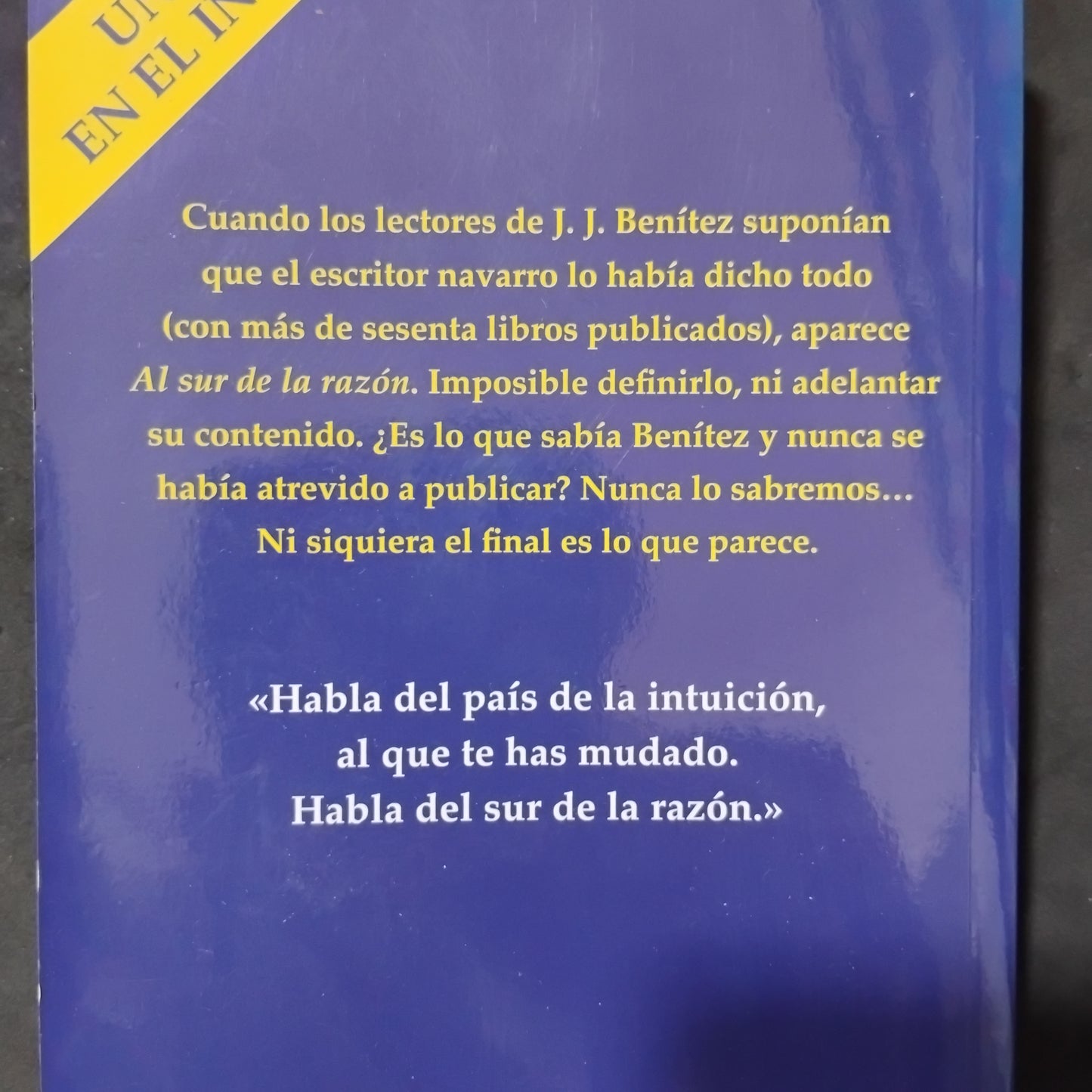 Al sur de la razón - J. J. Benítez