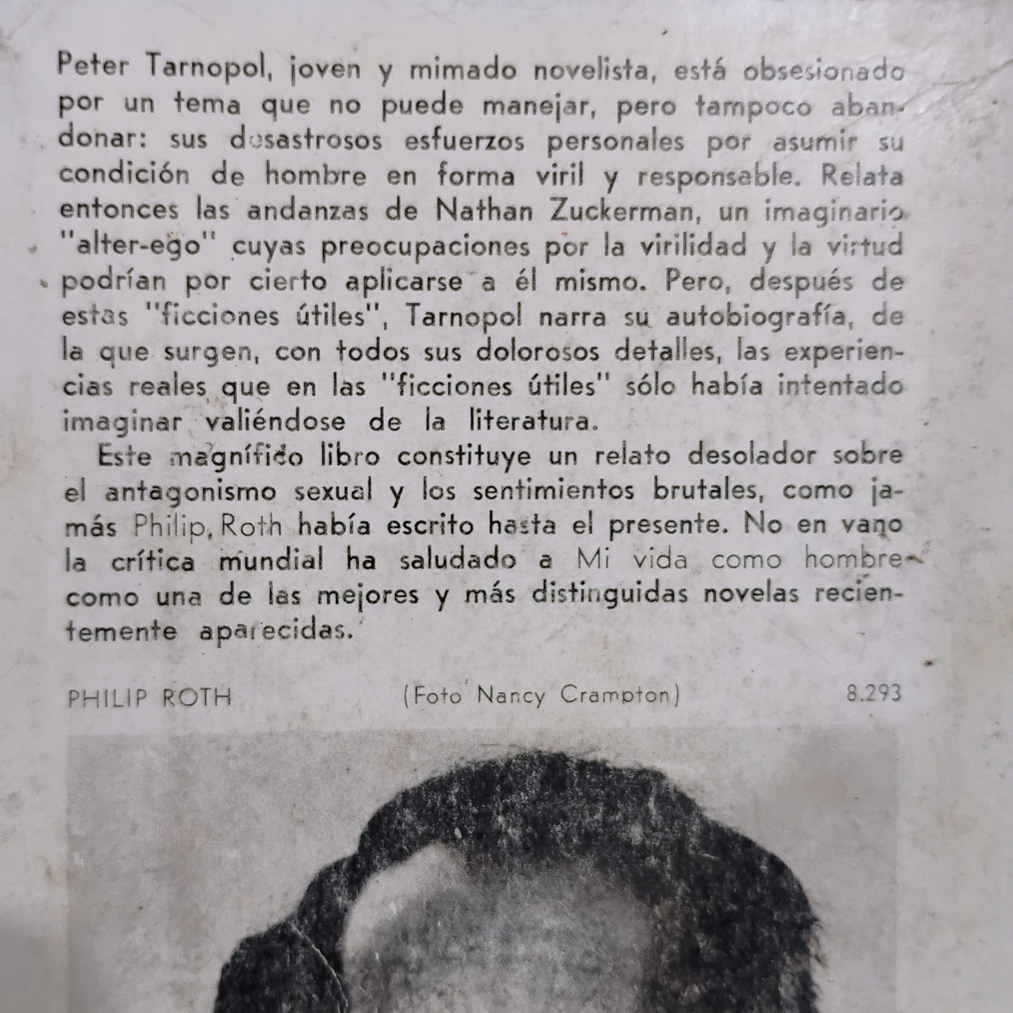 Mi vida como hombre - Philip Roth