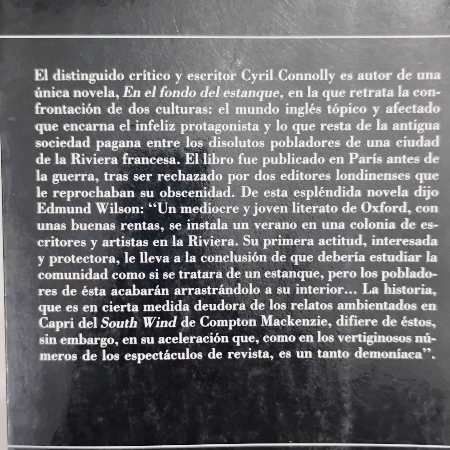 En el fondo del estanque - Cyril Connolly