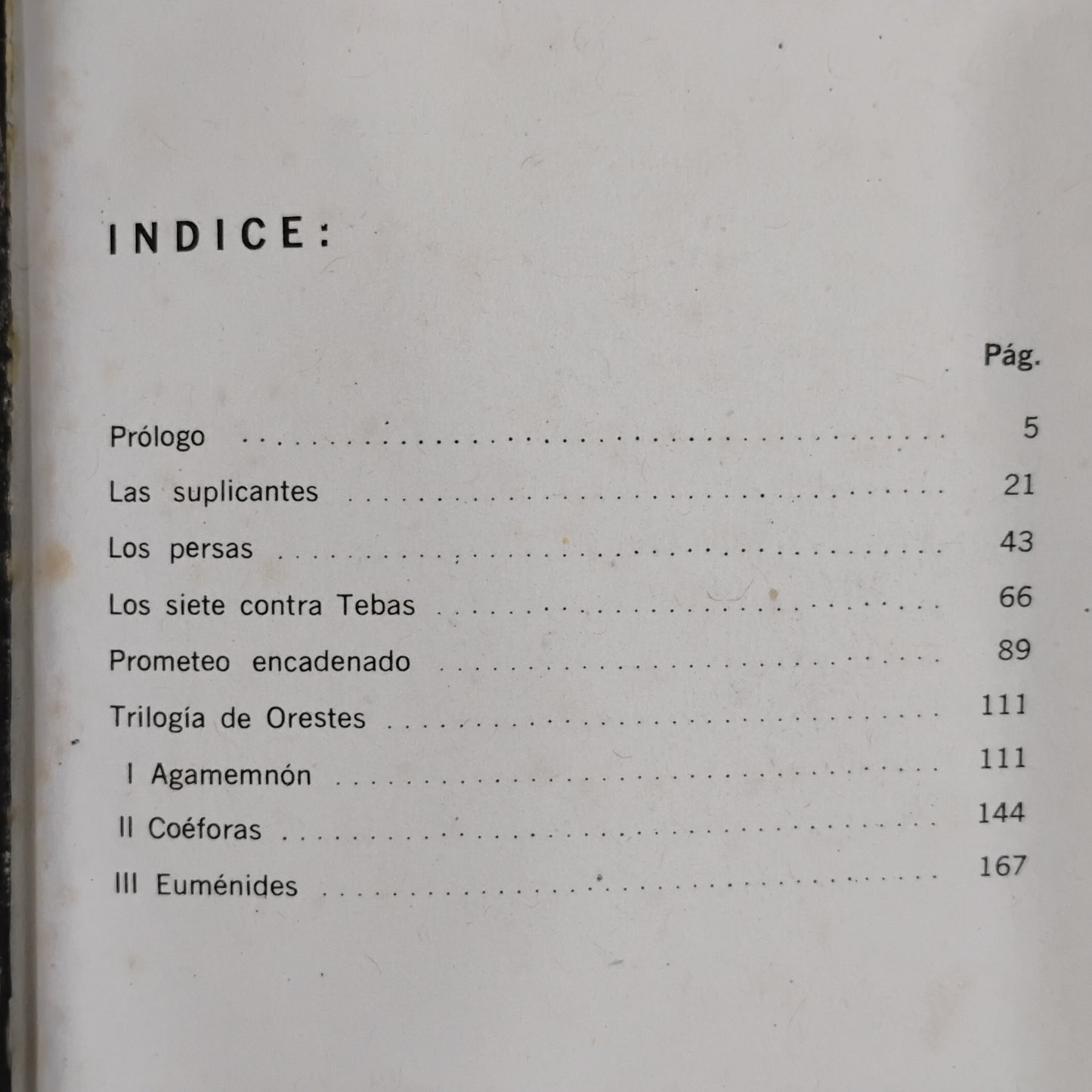 Siete tragedias - Esquilo