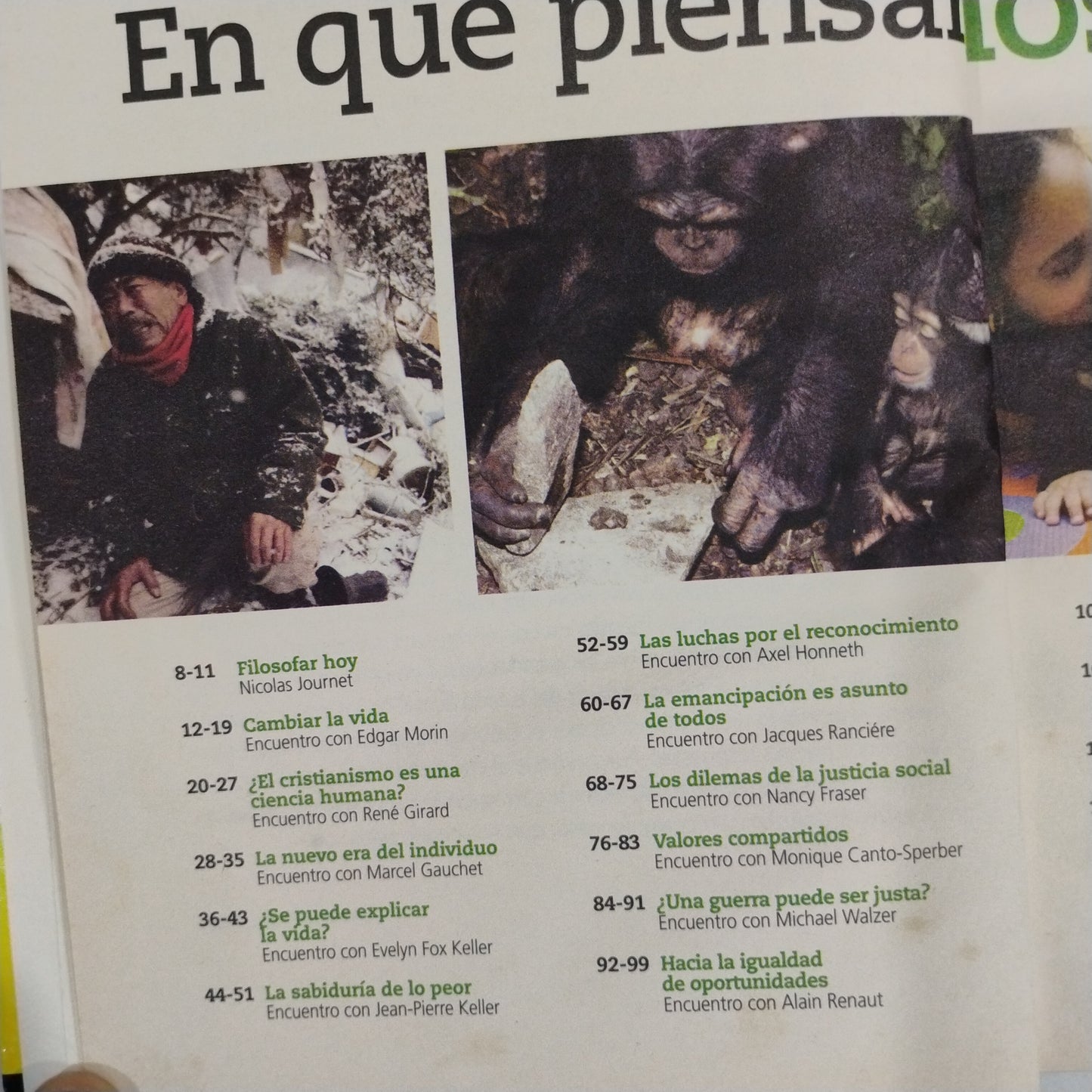 En qué piensan los filósofos - Filosofía hoy