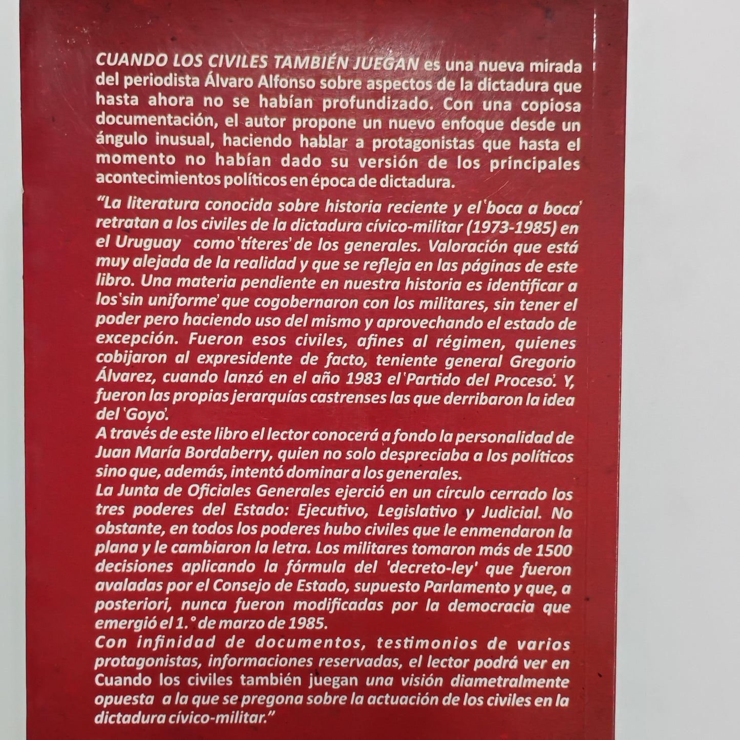 Cuando los civiles también juegan - Álvaro Alfonso