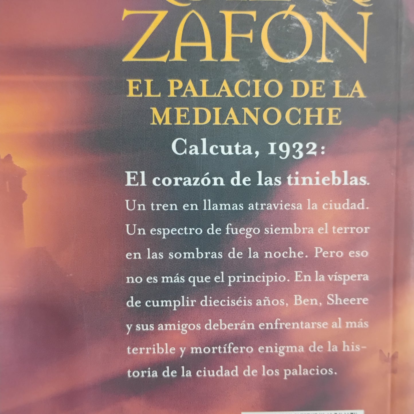 El palacio de la medianoche - Carlos Ruiz Zafón
