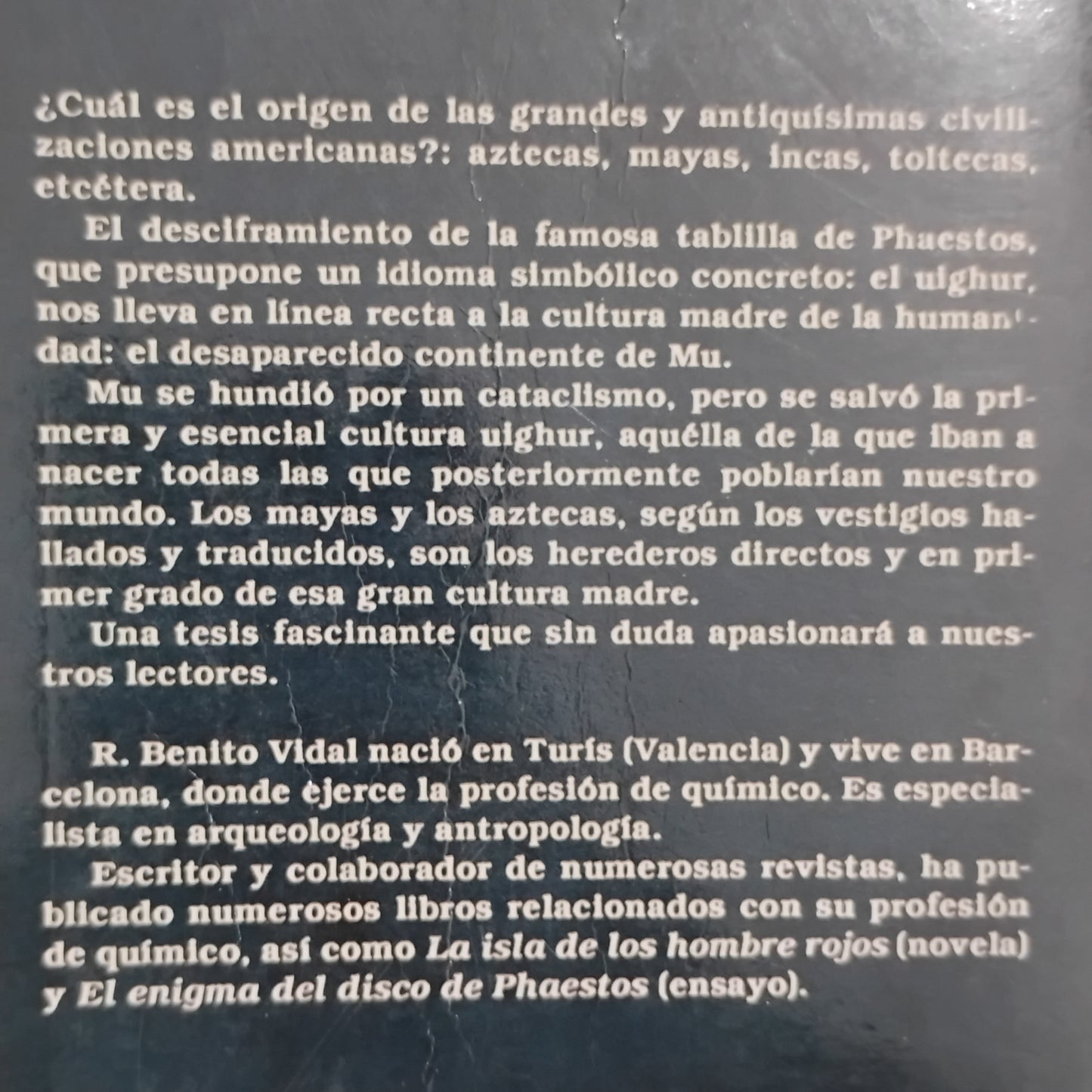El enigma del hombre americano - R. Benito Vidal