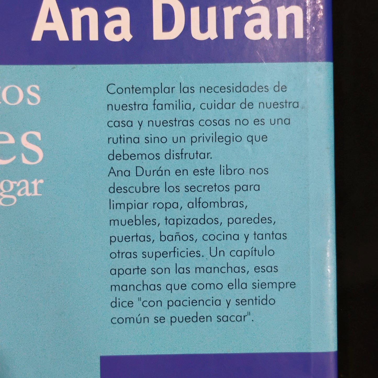 Secretos útiles para el hogar - Ana Durán