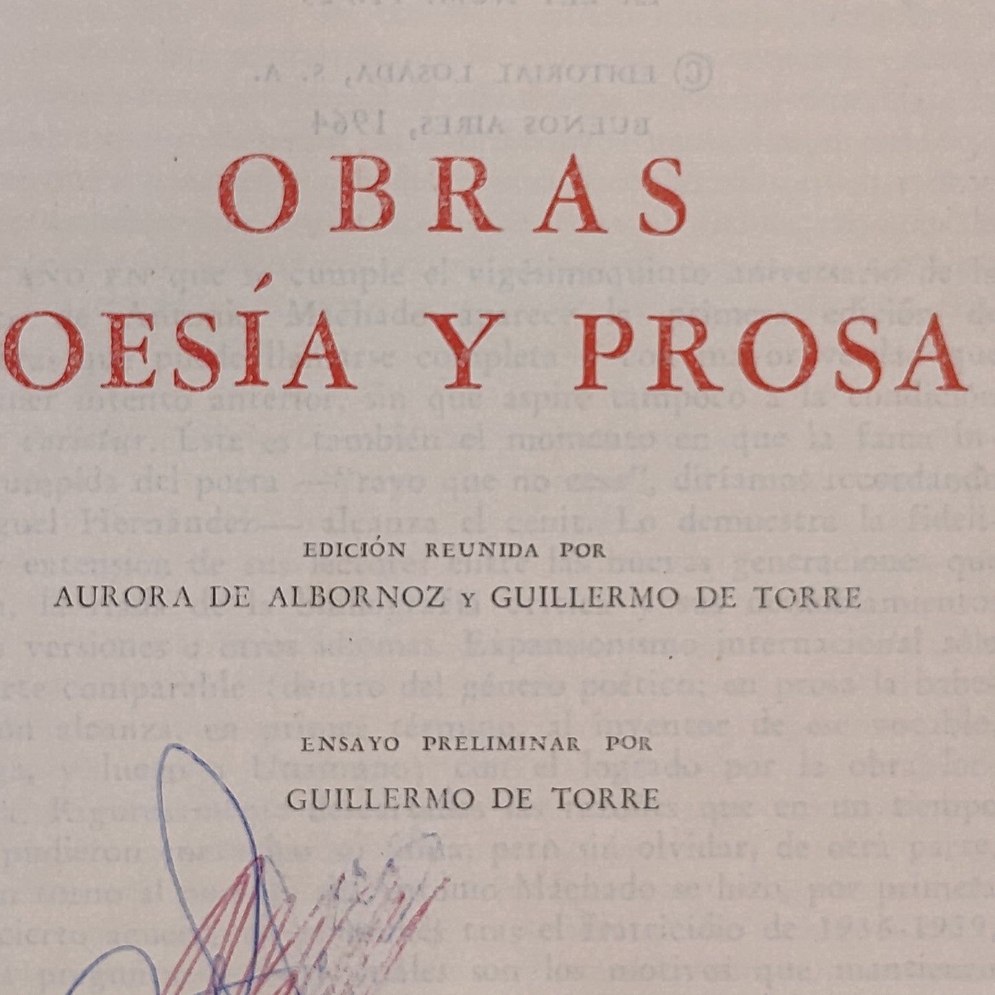 Obras. Poesía y prosa - Antonio Machado