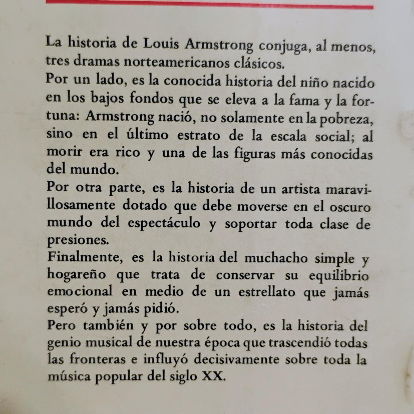 Louis Armstrong - James Lincoln Collier