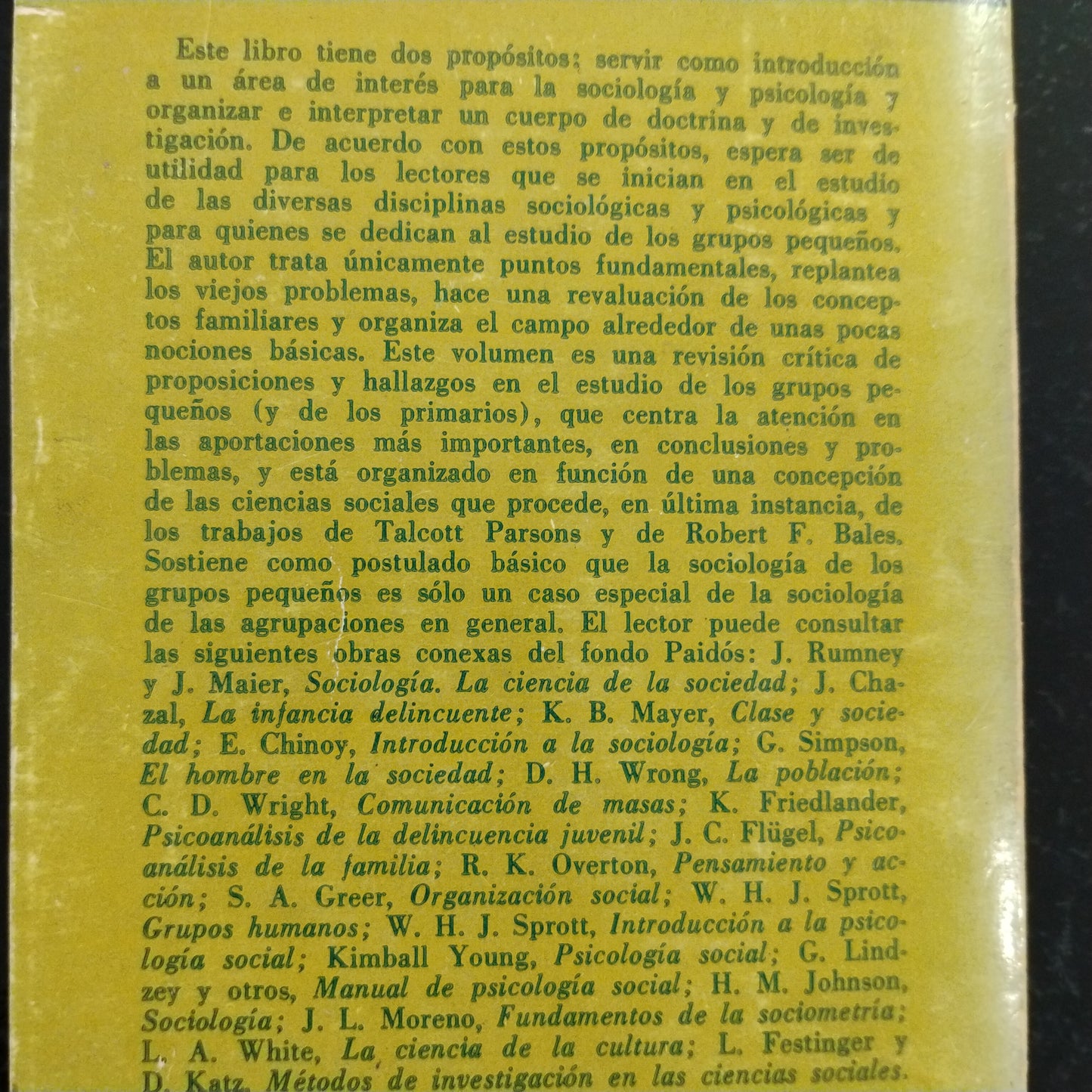 El pequeño grupo - M. S Olmsted