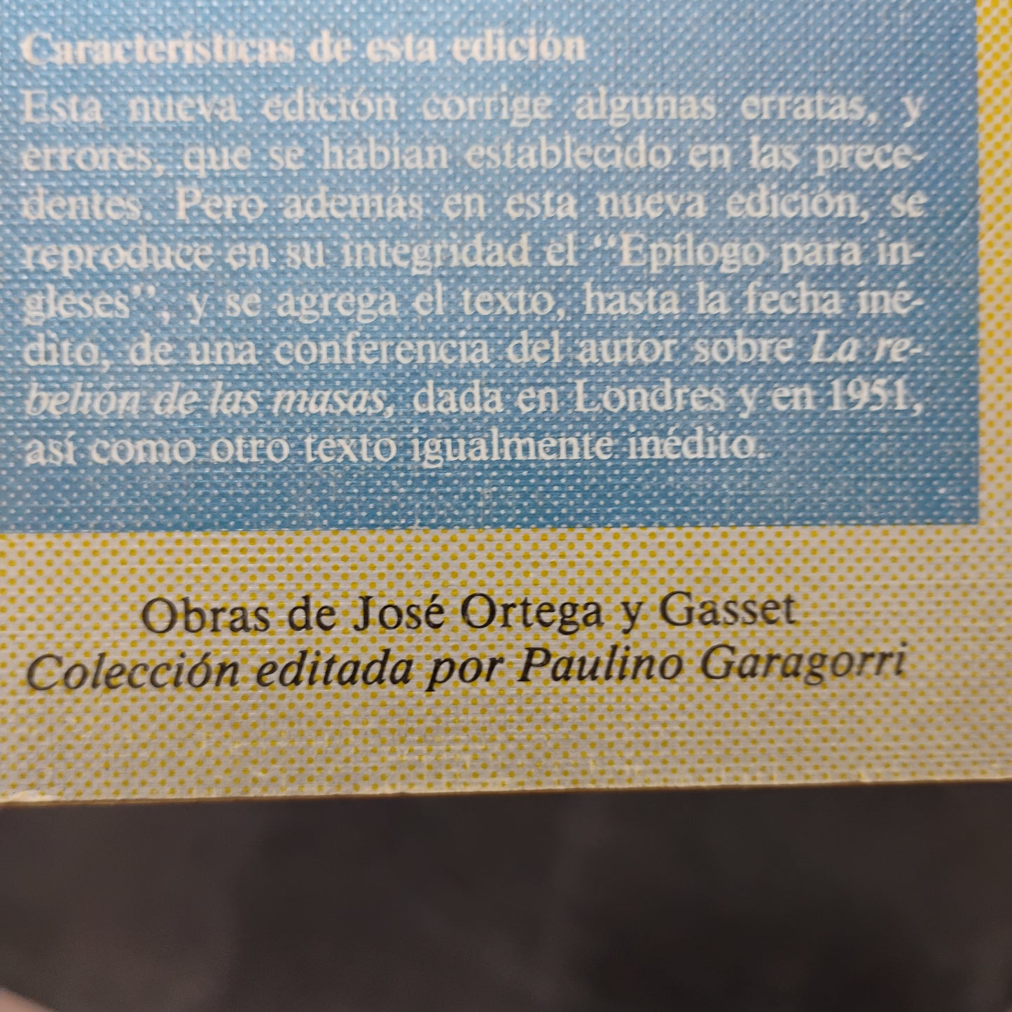 La rebelión de las masas - Ortega y Gasset