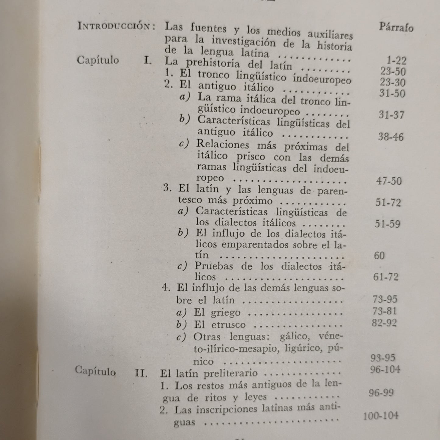 HISTORIA DE LA LENGUA LATINA - Dr. Friedrich Stolz