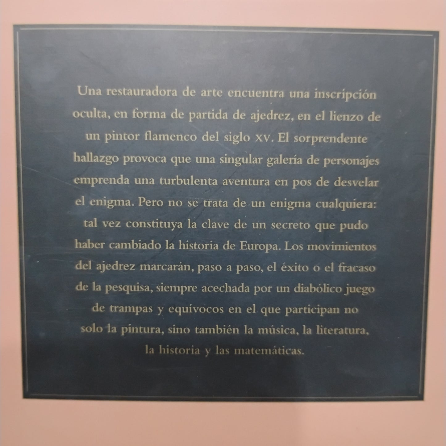 La tabla de Flandes - Arturo Pérez-Reverte