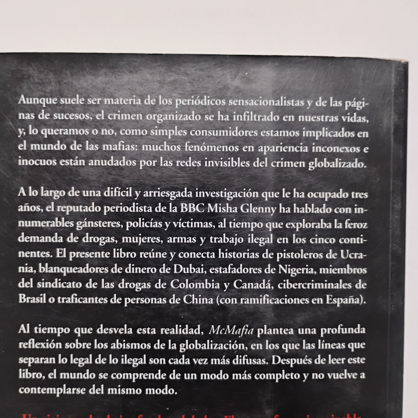 McMafia. El crimen sin fronteras - Misha Glenny