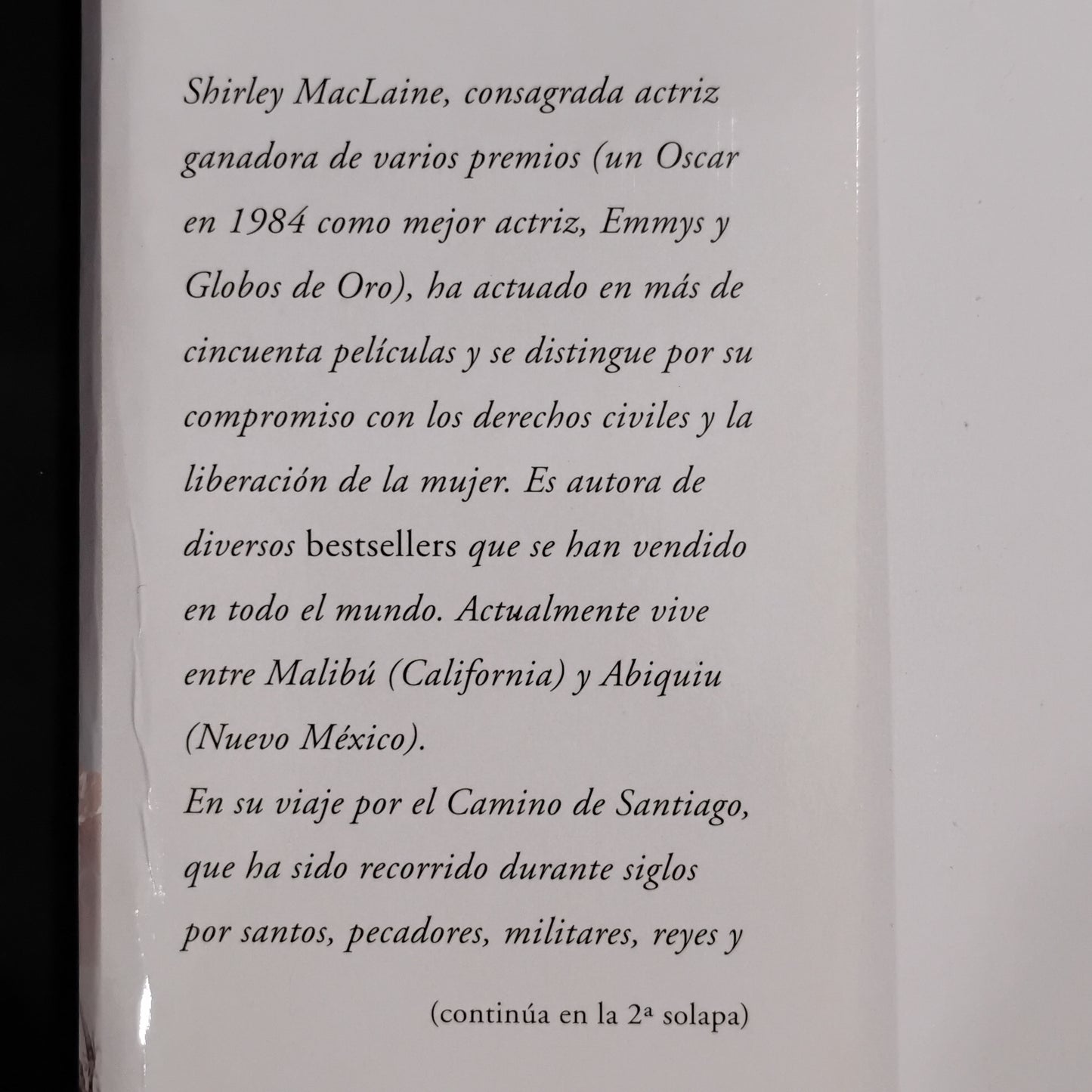El camino - Shirley MacLain
