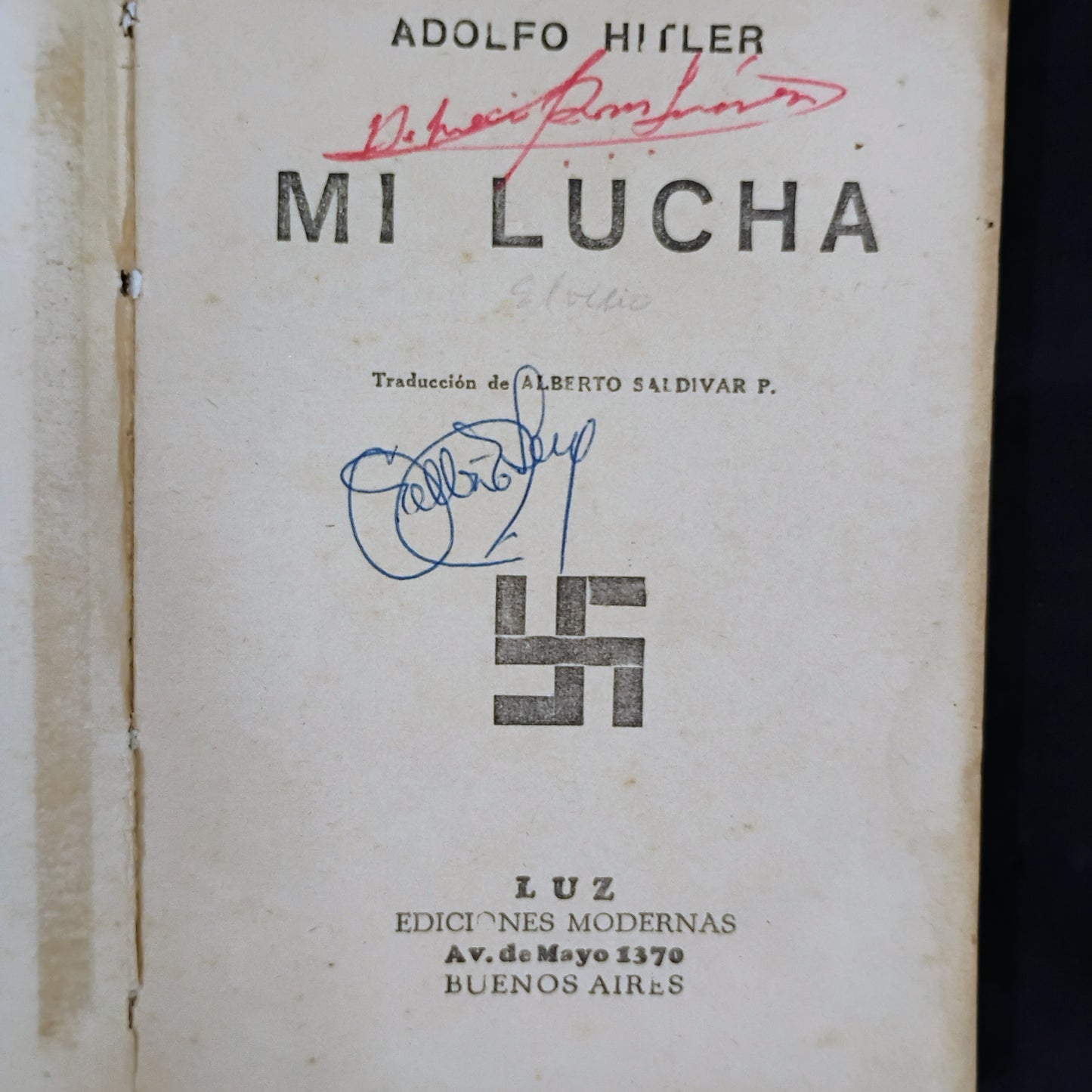 Mi lucha - Adolfo Hitler