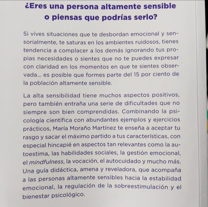 Muy sensibles - María Moraño