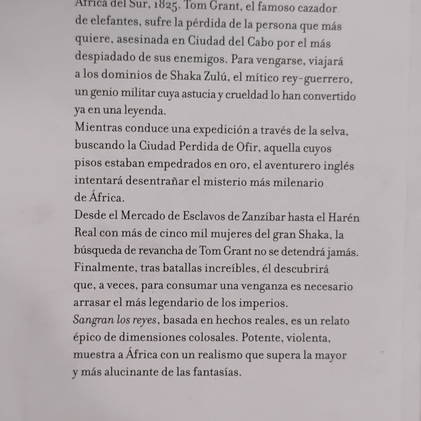 África. Sangran reyes - H. Lanvers