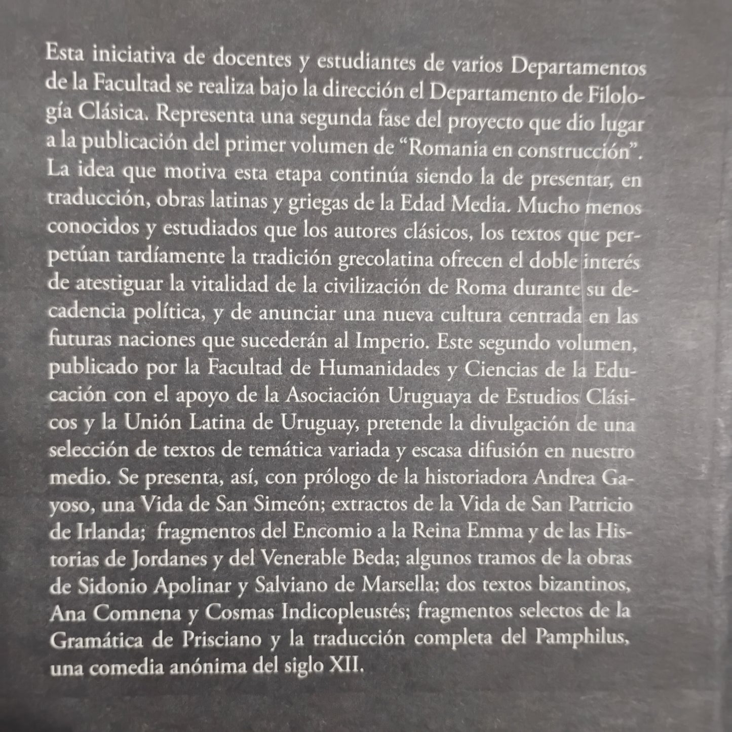 Romania en construcción II. Textos medievales traducidos y anotados - Cristina Pippolo, Leticia Pugliese