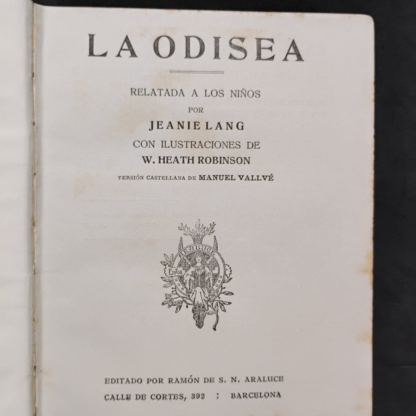 La Odisea (adaptada para niños) - Homero