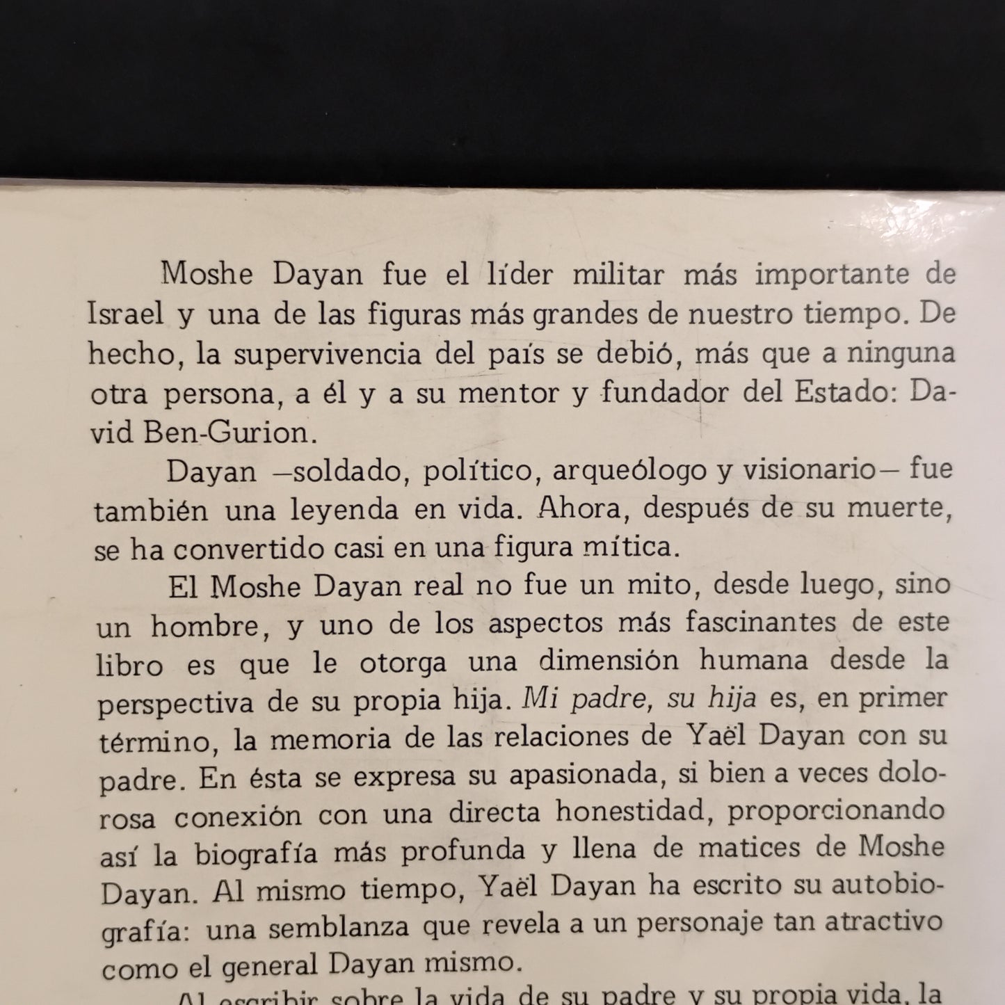 Mi padre, su hija - Yaël Dayan