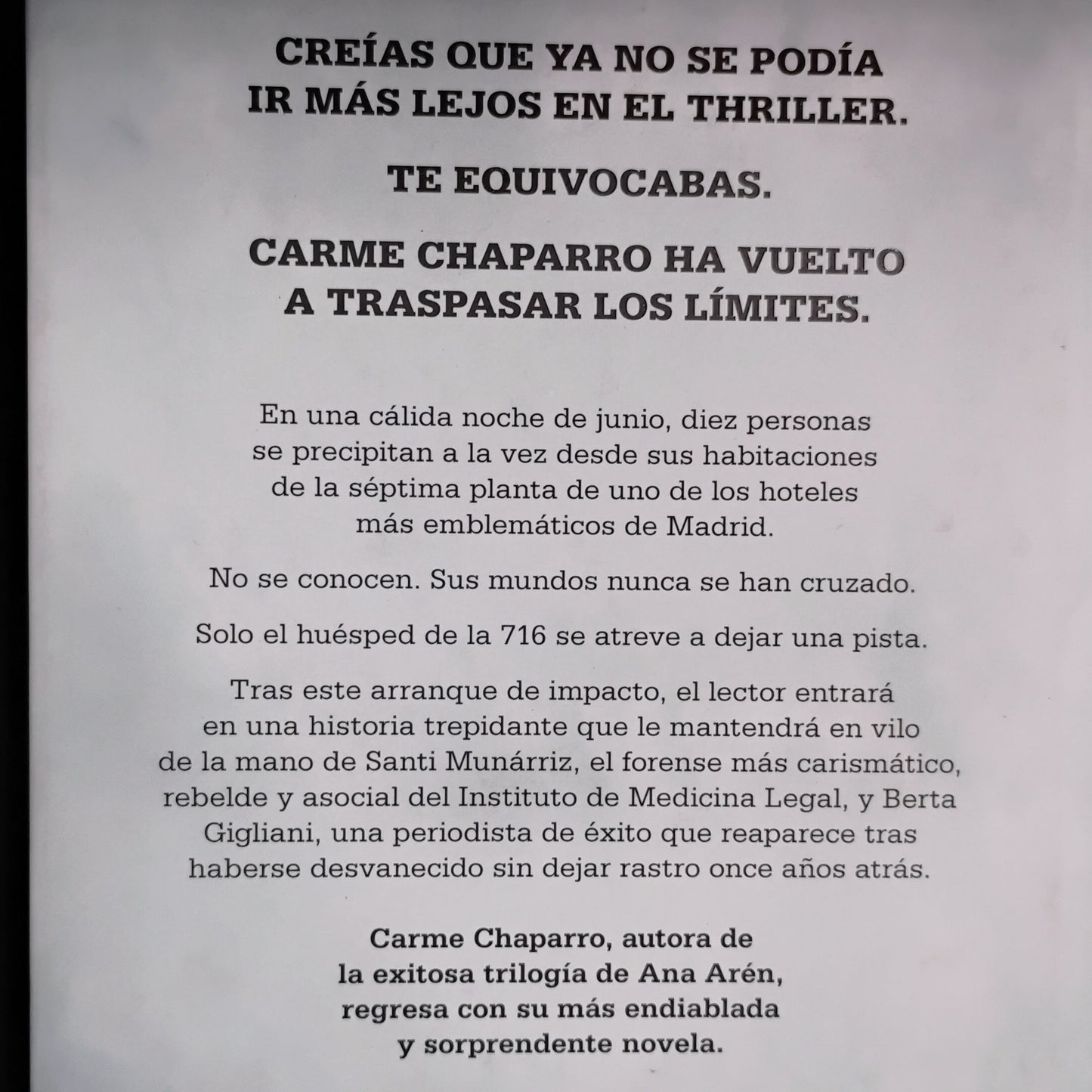 Delito - Carmen Chaparro