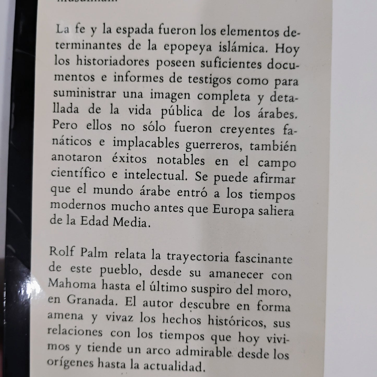 Los árabes, la epopeya del Islam - Rolf Palm