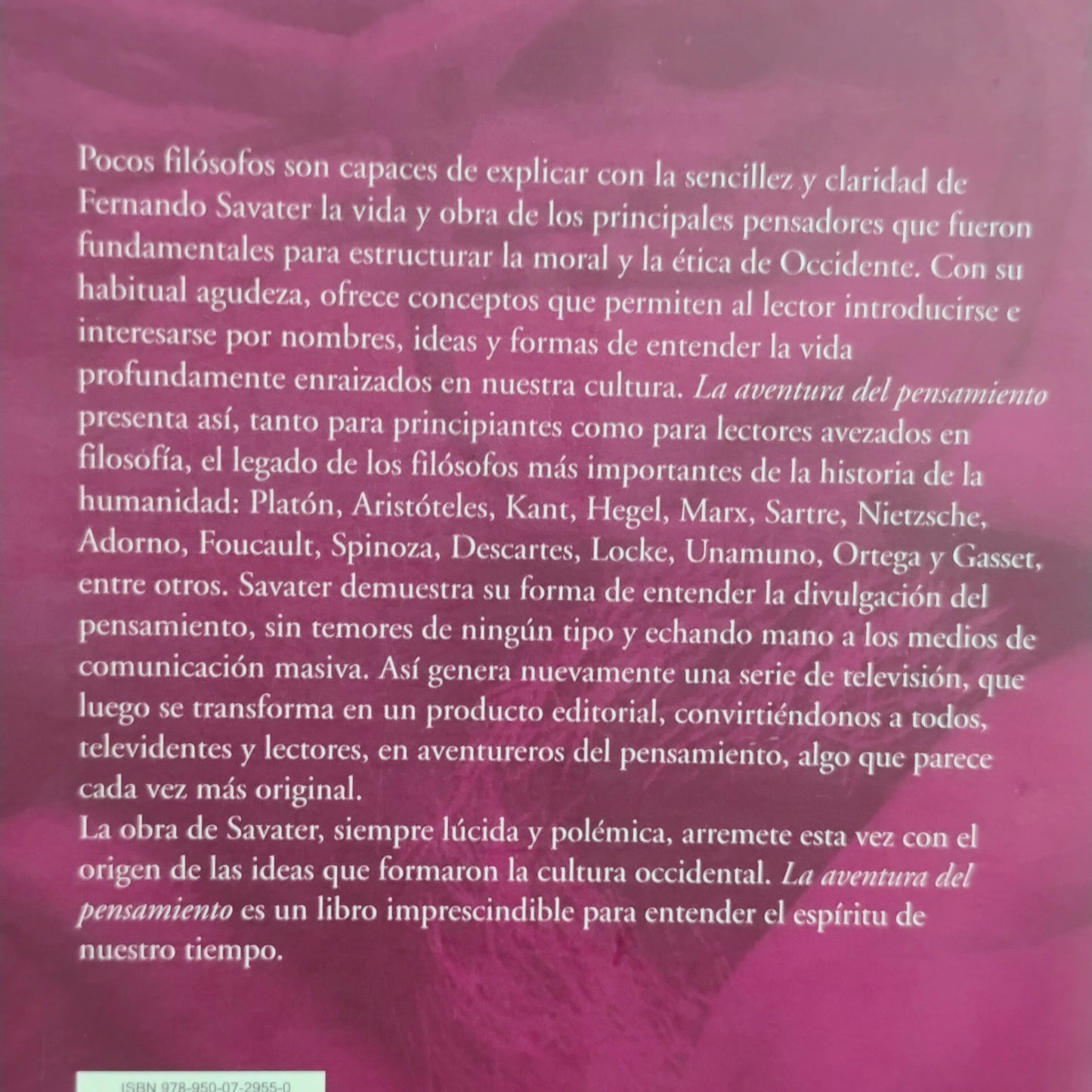 La aventura del pensamiento - Fernando Savater