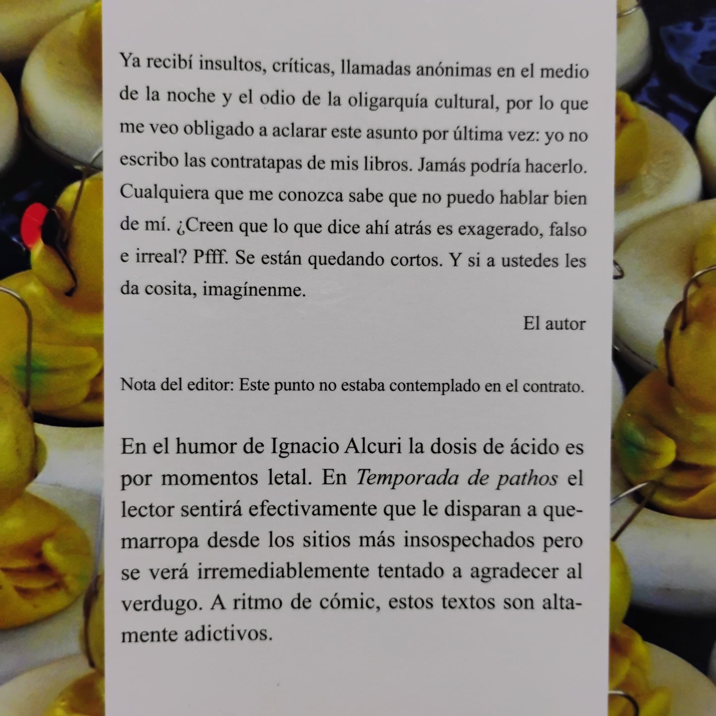 Temporada de patos - Ignacio Alcuri