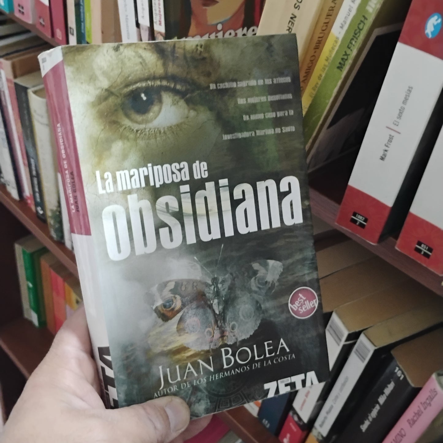 La mariposa de obsidiana - Juan Bolea