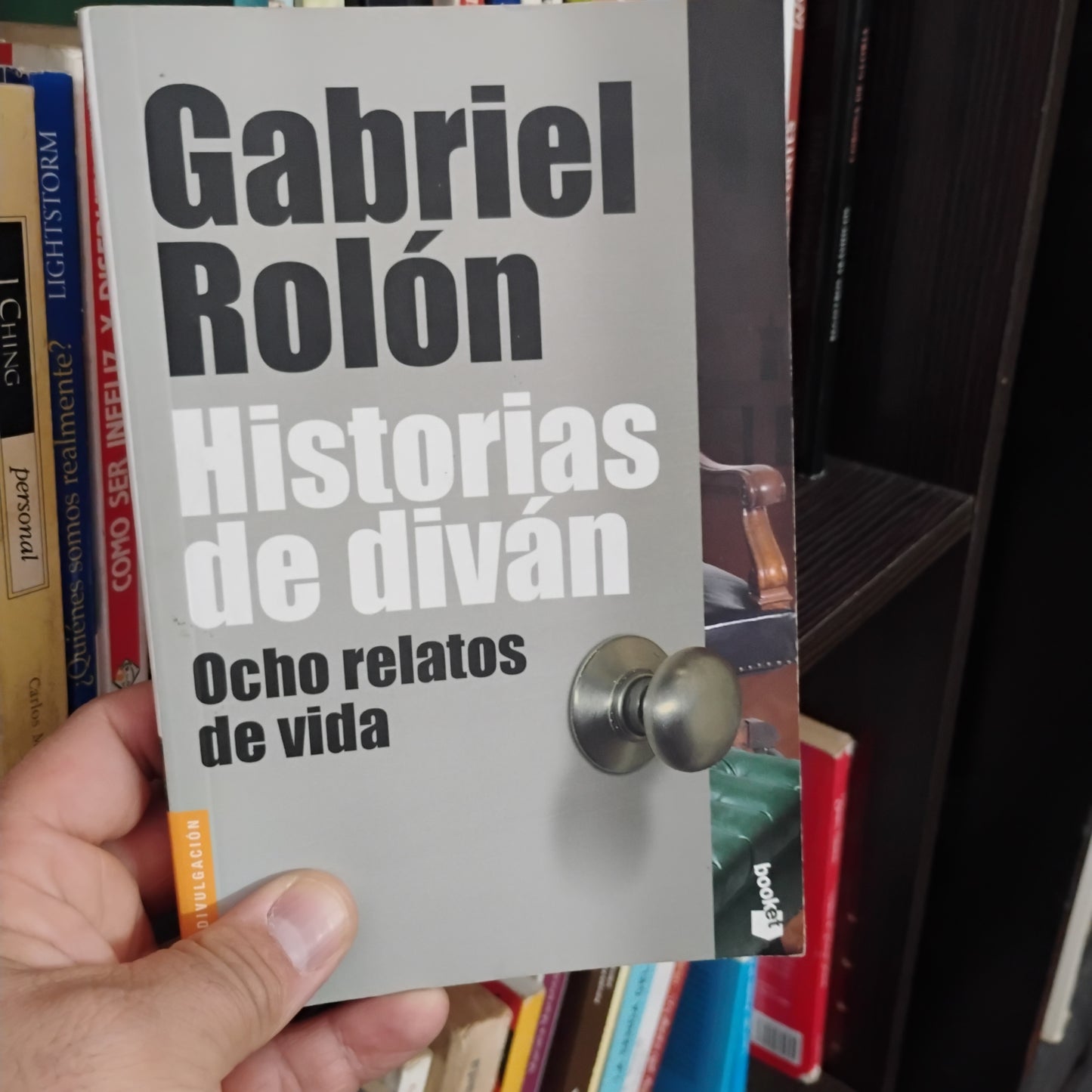 HISTORIAS DE DIVÁN. Ocho relatos de vida- Gabriel Rolón