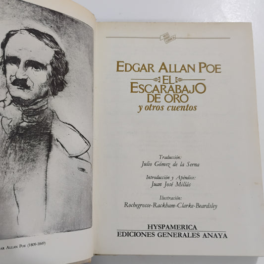 El escarabajo de oror y otros cuentos - Edgar Allan Poe