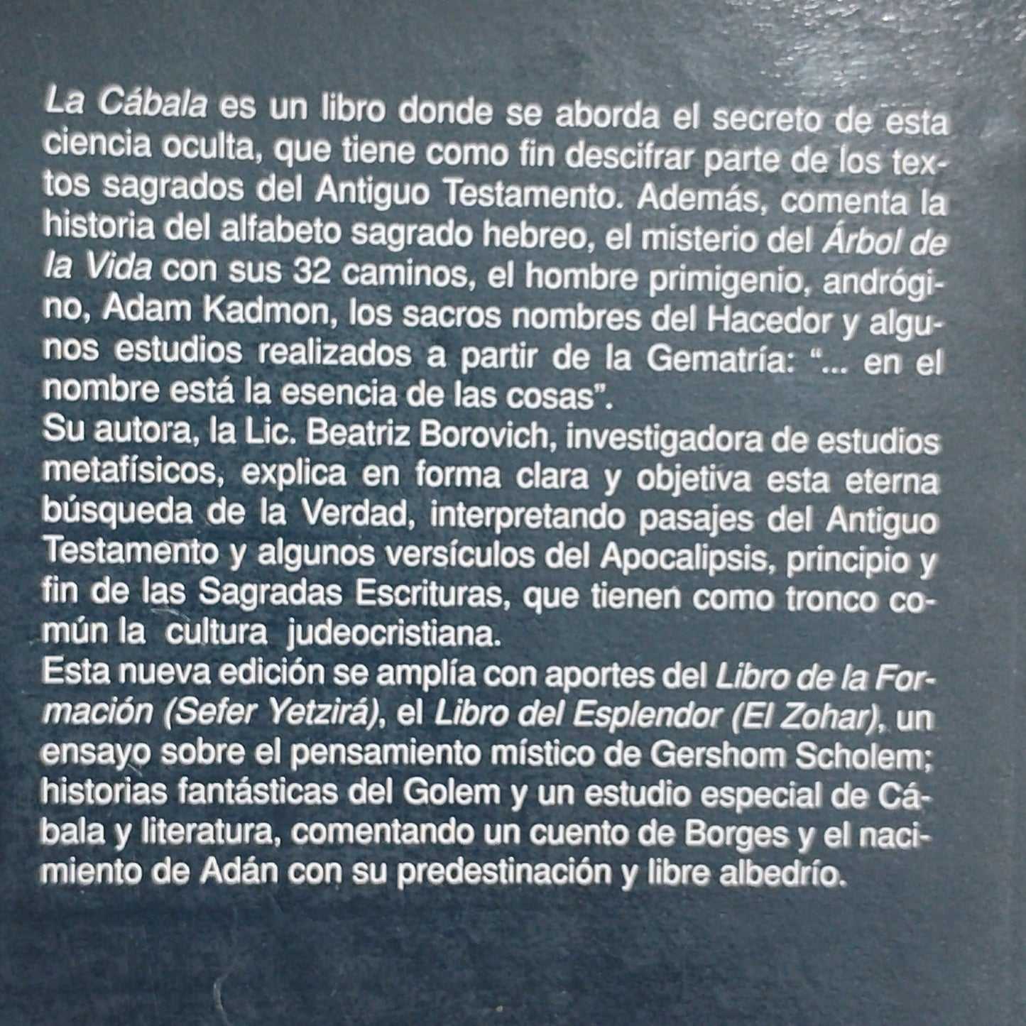 La Cábala - Beatriz Borovich