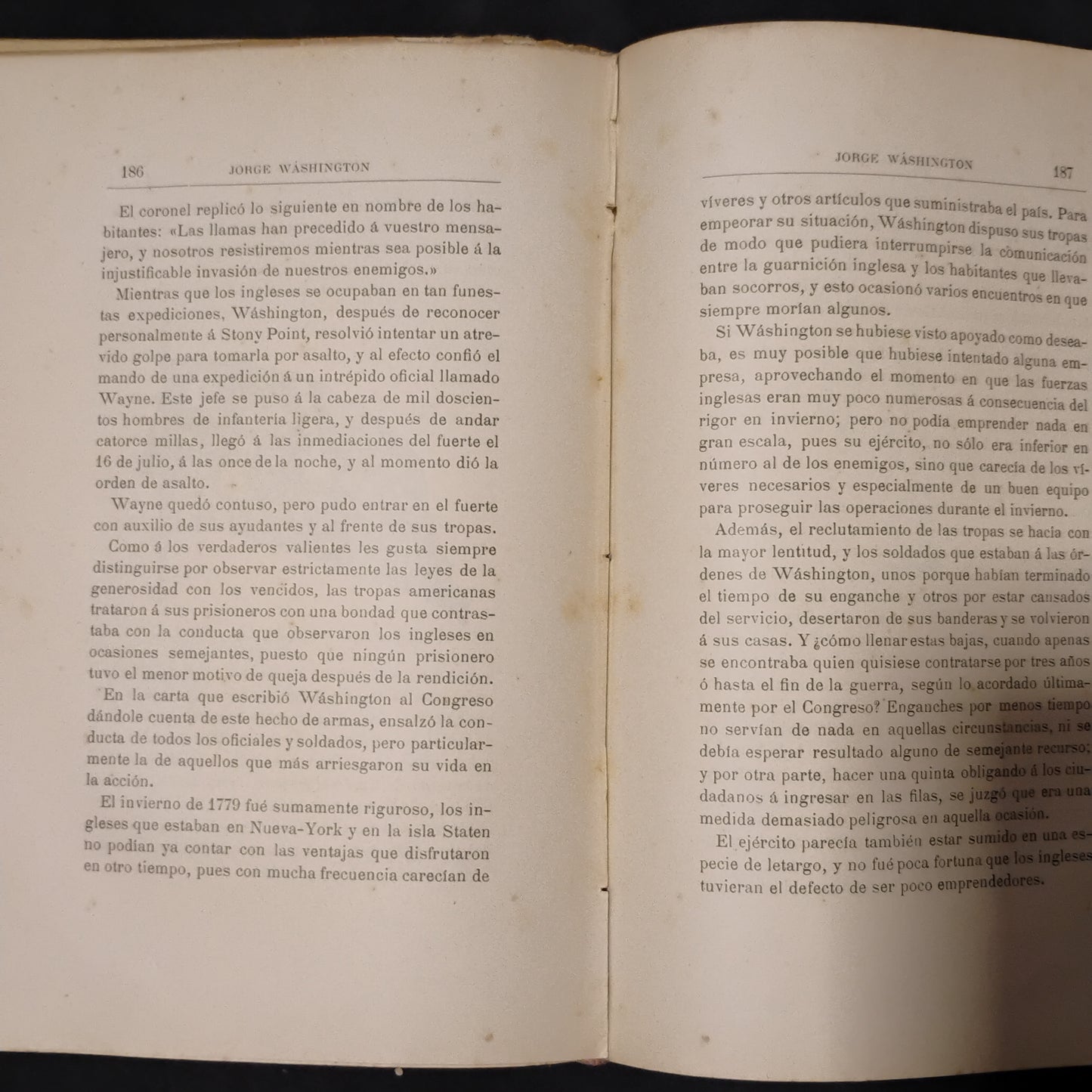 Jorge Washington Íntimo. Apuntes históricos anecdóticos de su vida y de su época.