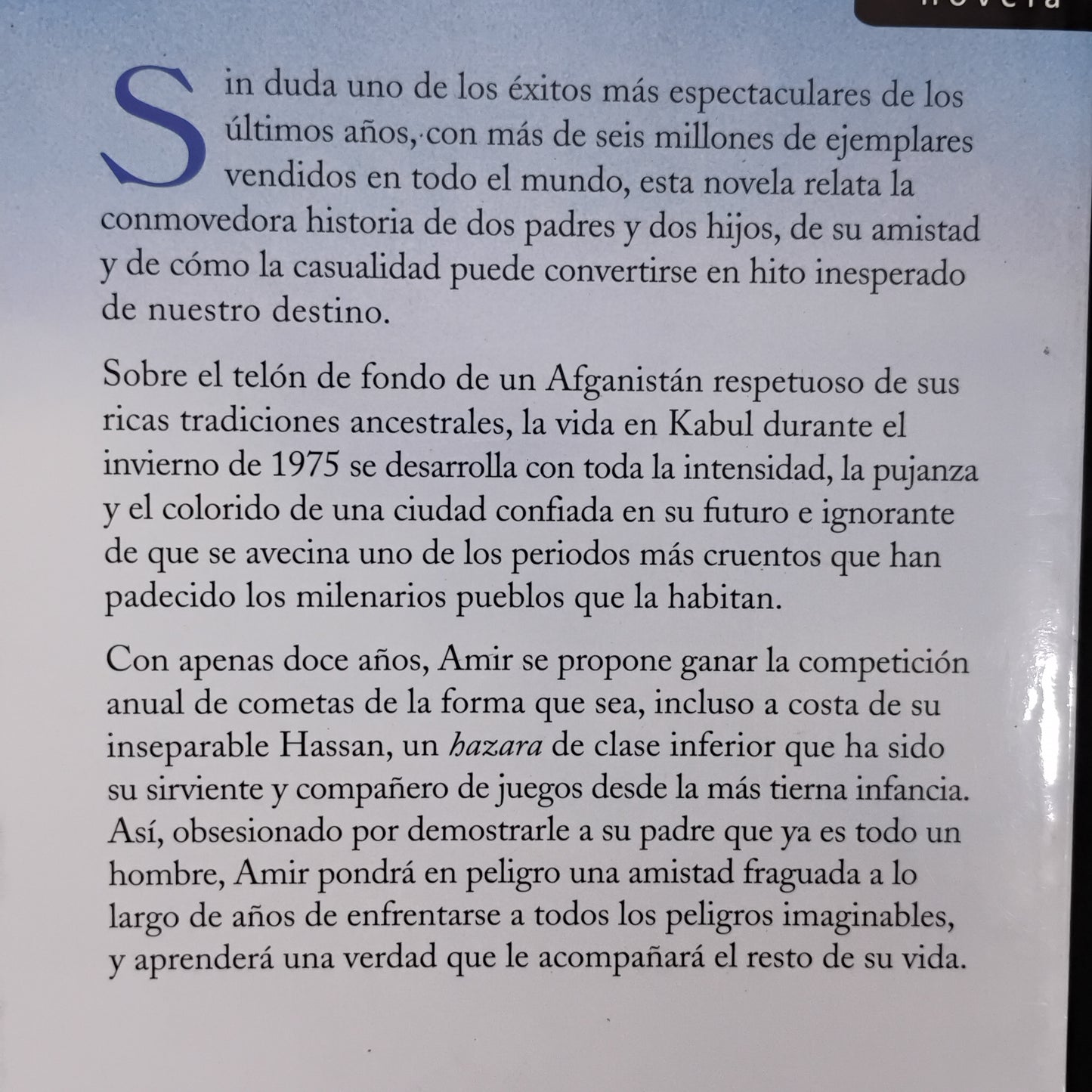 Cometas en el cielo - Khaled Hosseini