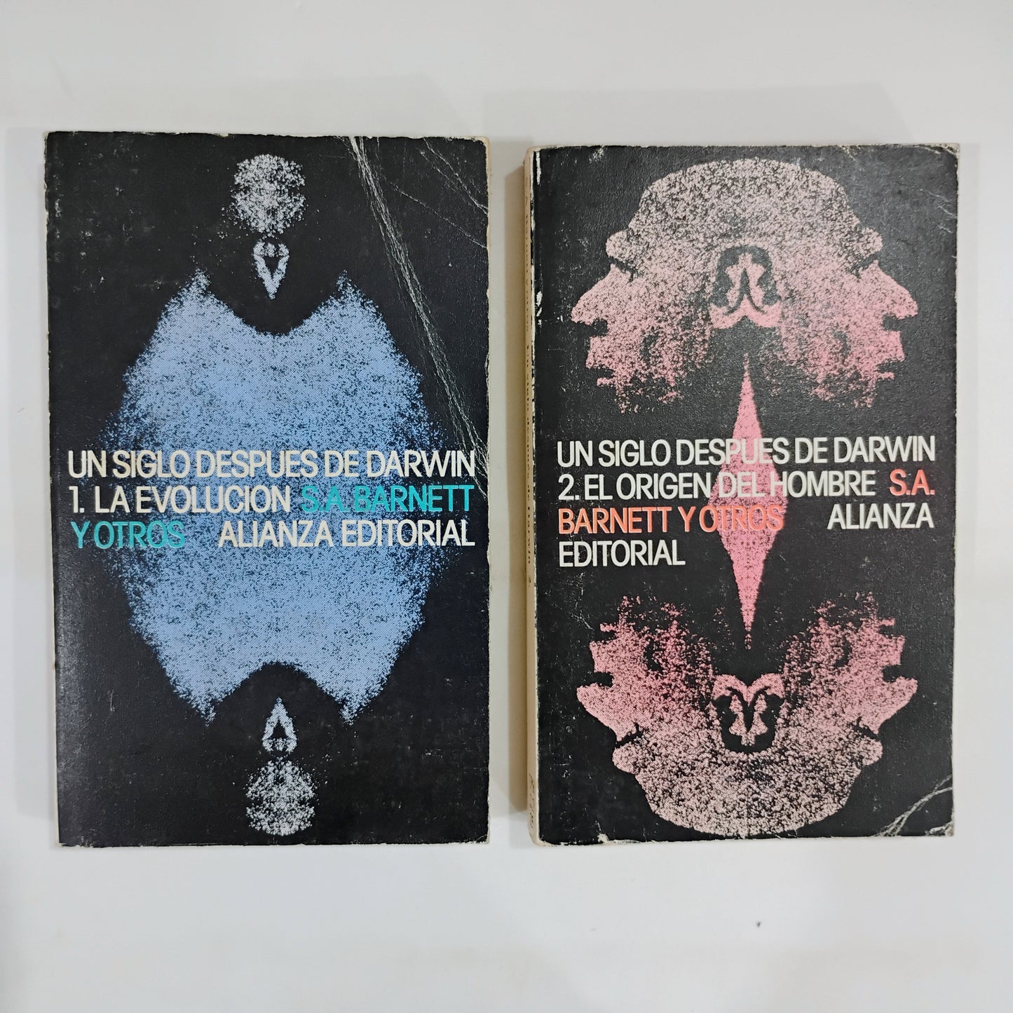 Un siglo después de Darwin (tomos 1 y 2). 1) La evolución. 2)bEl origen del hombre - S. A. Barnett y otros.