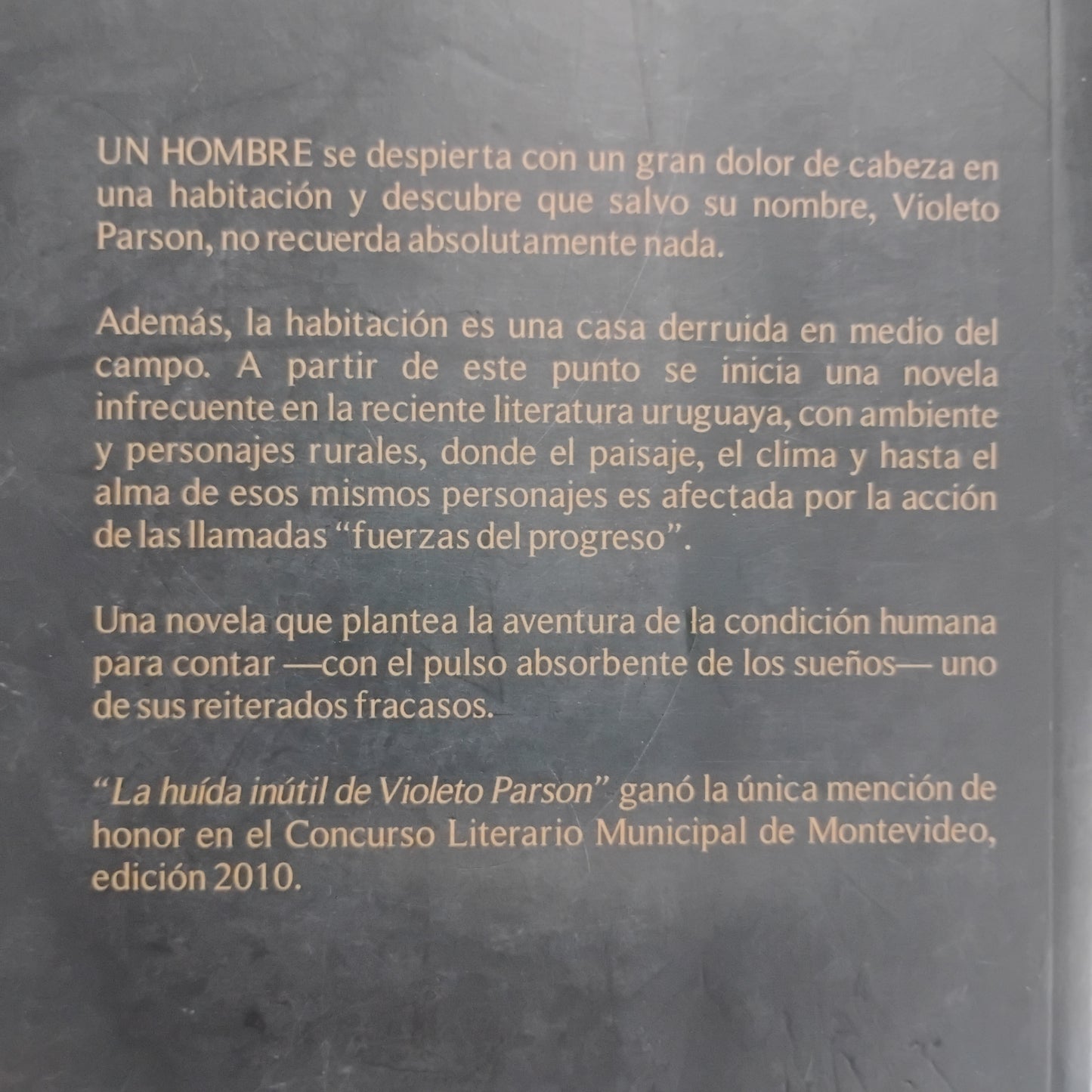 La huida inútil de Violeta Parson - Pablo Silva Olazabàl