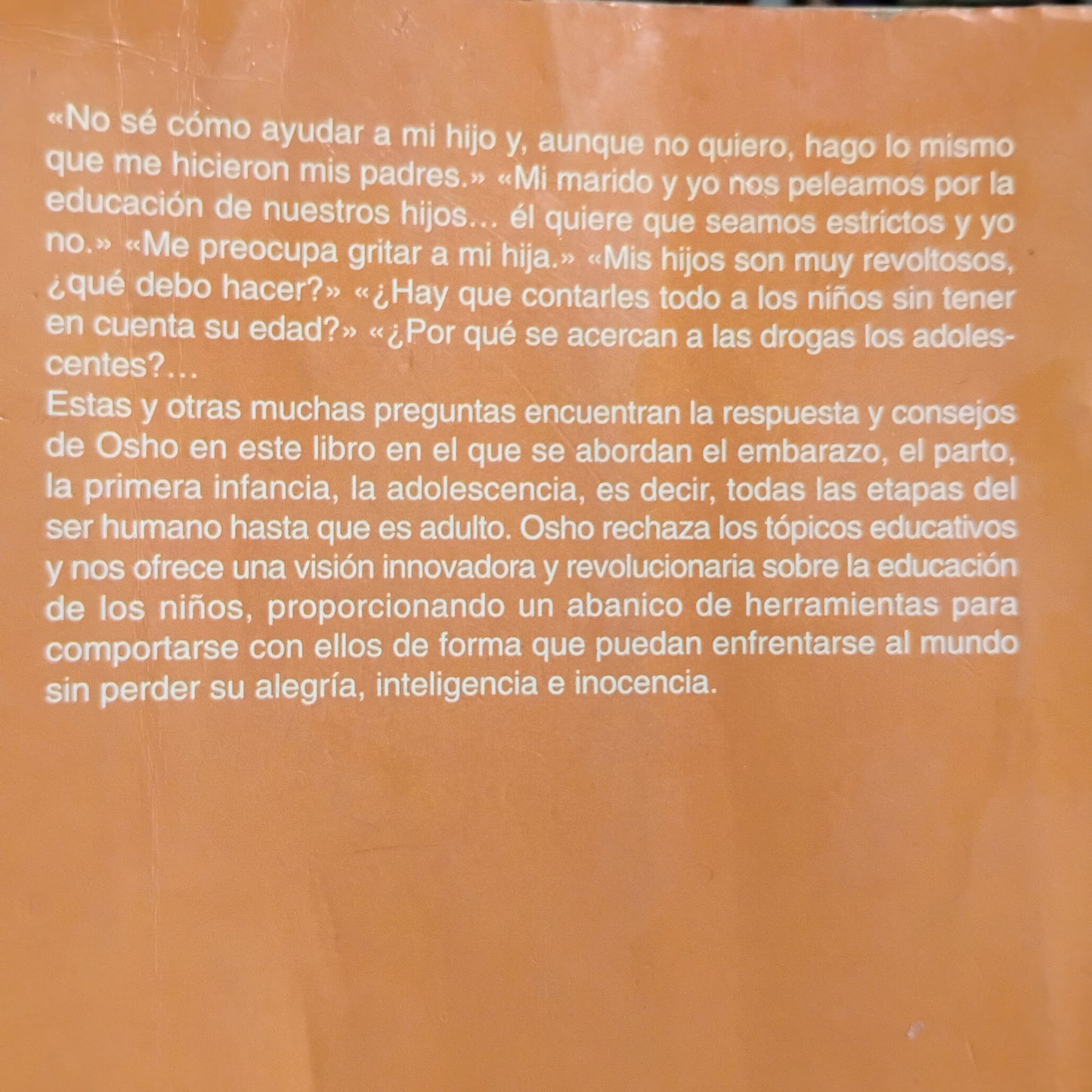 El Libro Del Niño - Osho