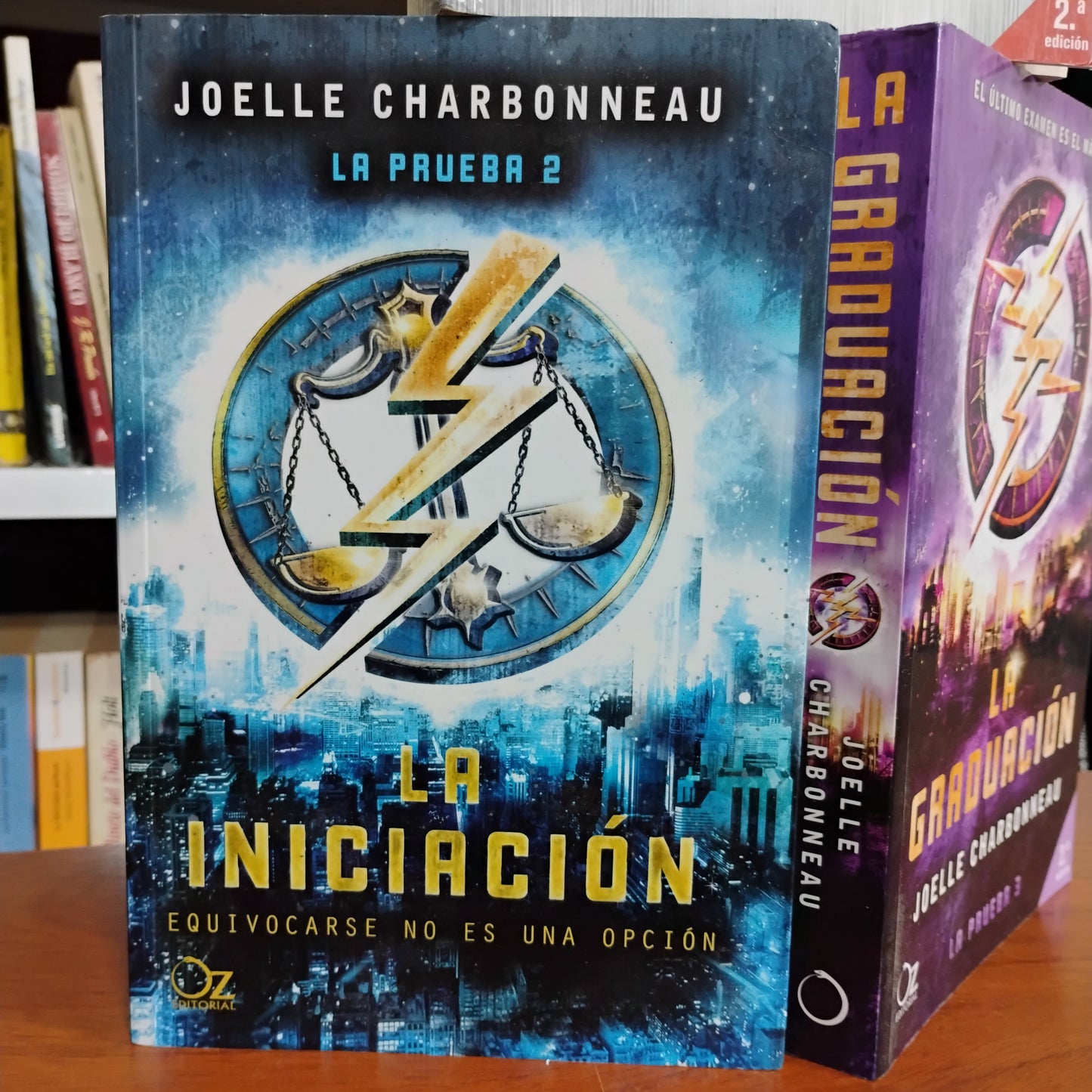 Trilogía "La prueba" - Joelle Charbonneau