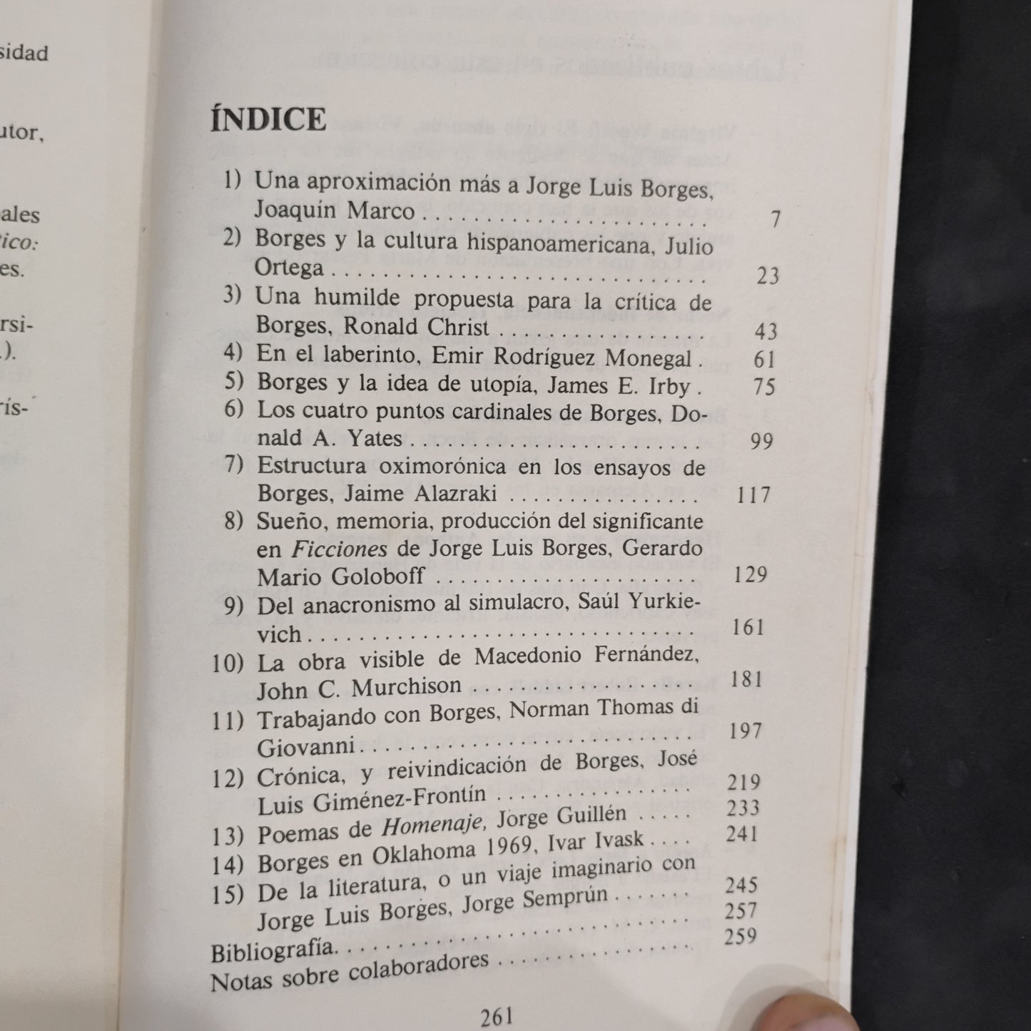 Asedio a Jorge Luis Borges - edición de Joaquín Marco