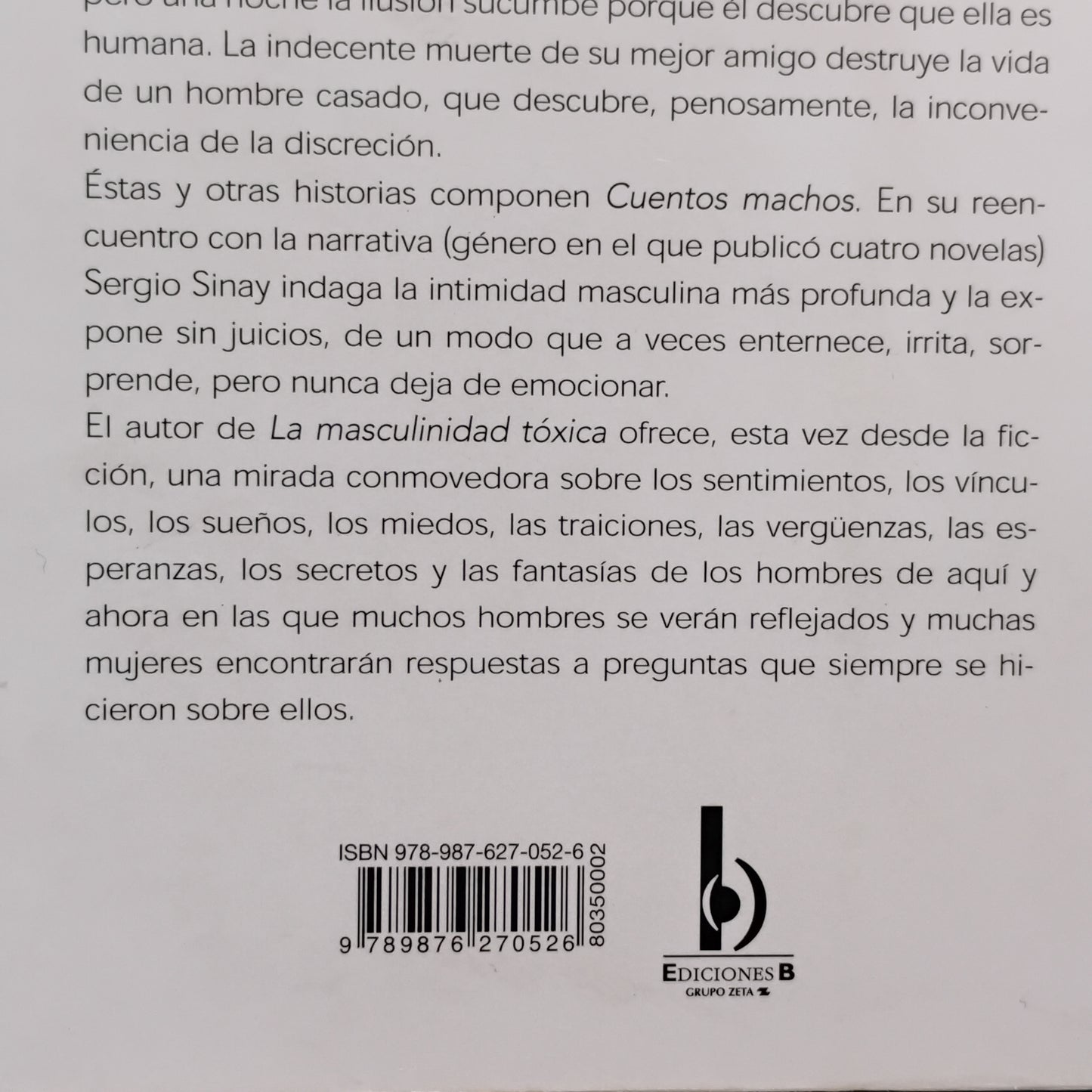 Cuentos machos - Sergio Sinay