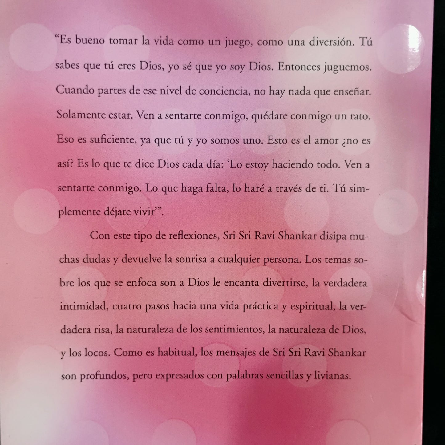 A Dios le encanta divertirse - Sri Sri Ravi Shankar