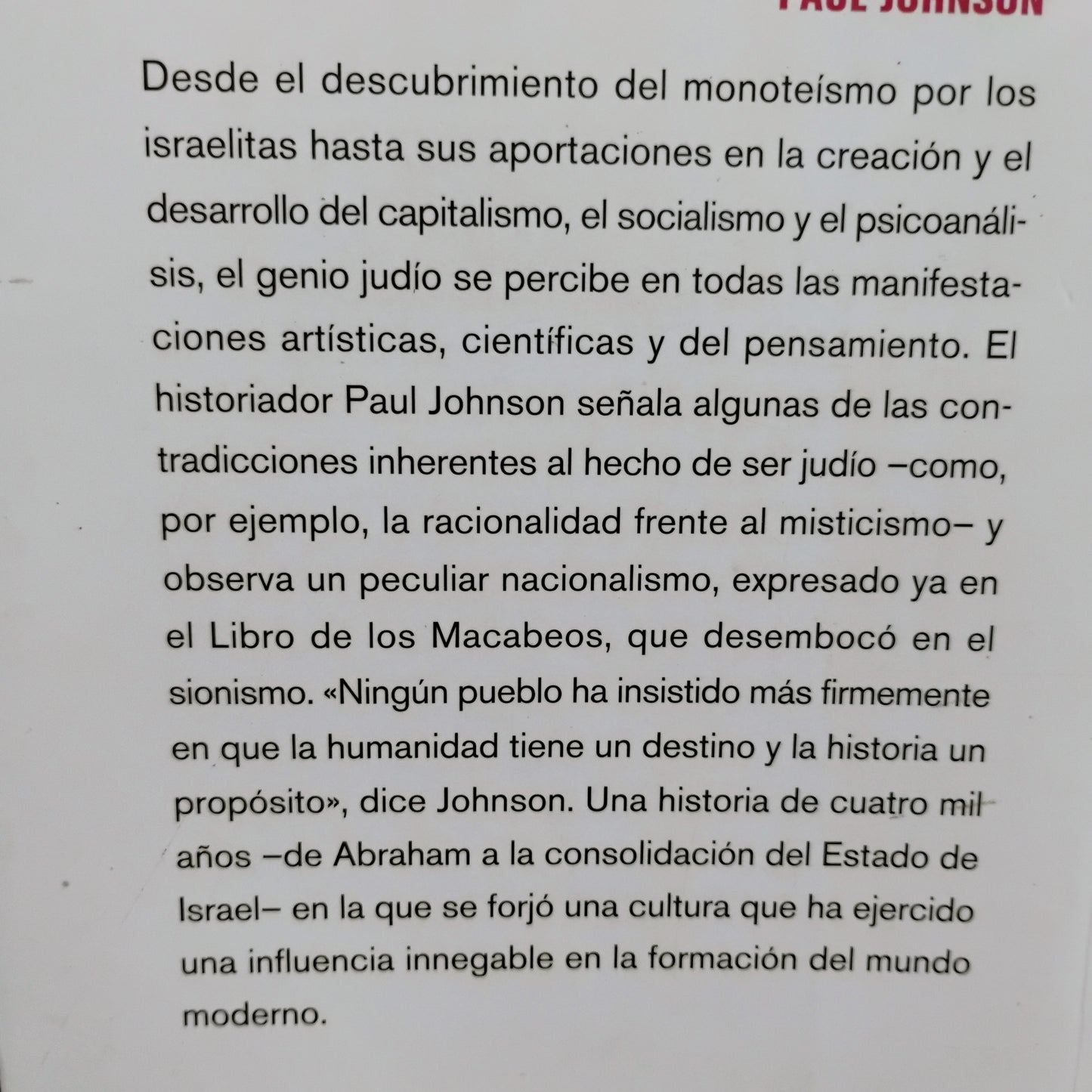 La historia de los judíos. - Paul Johnson