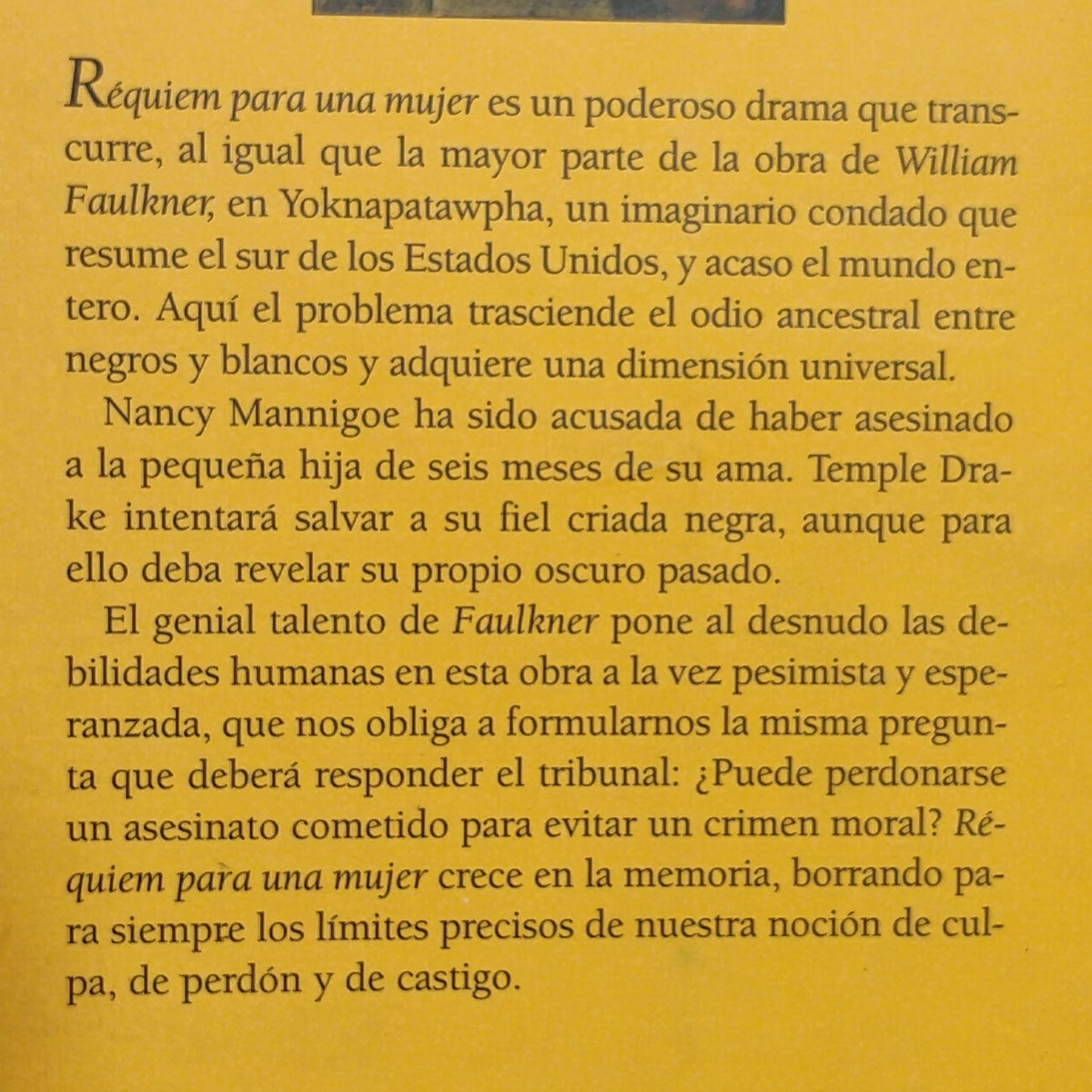 Requiem para una mujer - William Faulkner