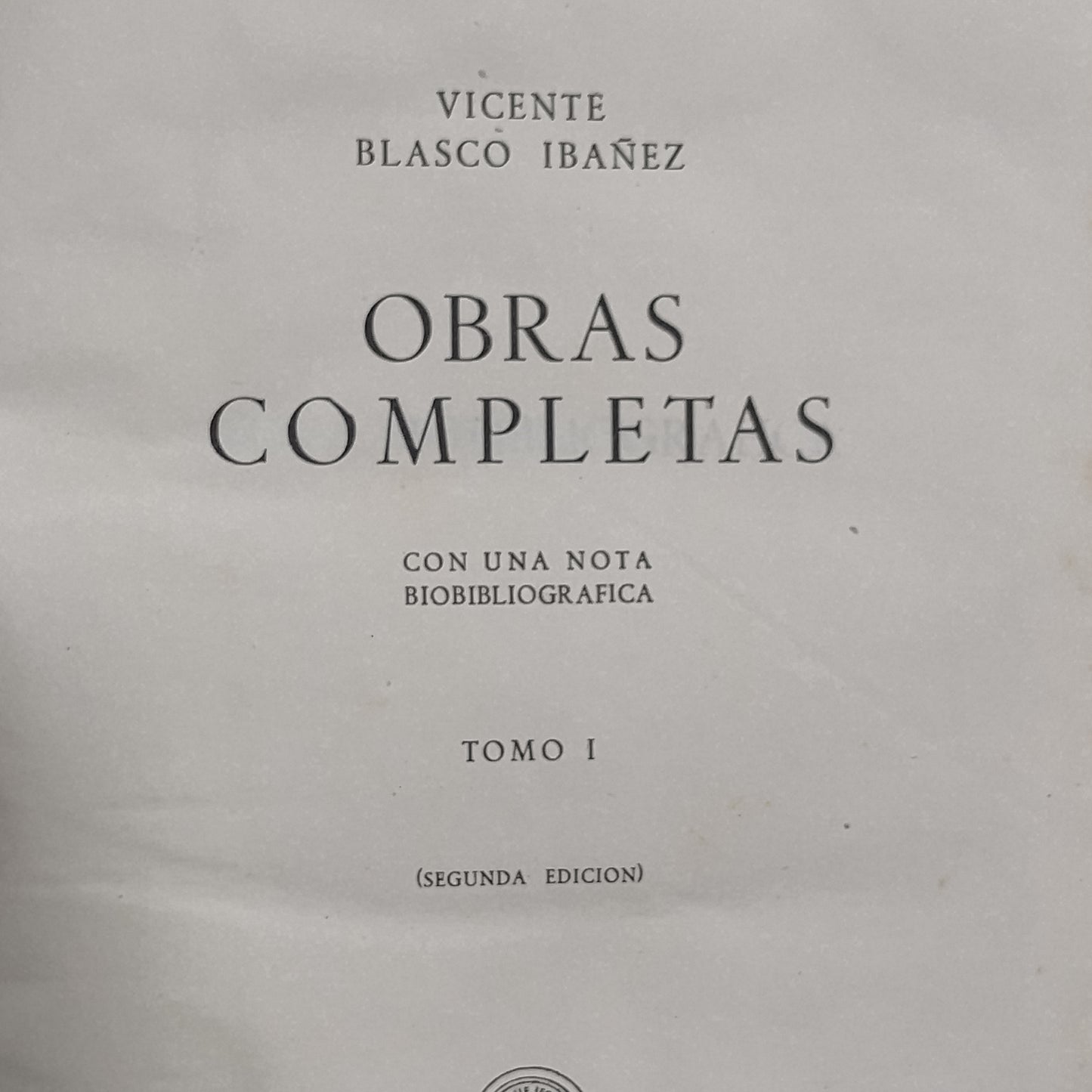 Obras completas (3 tomos) - Vicente Blasco Ibañez