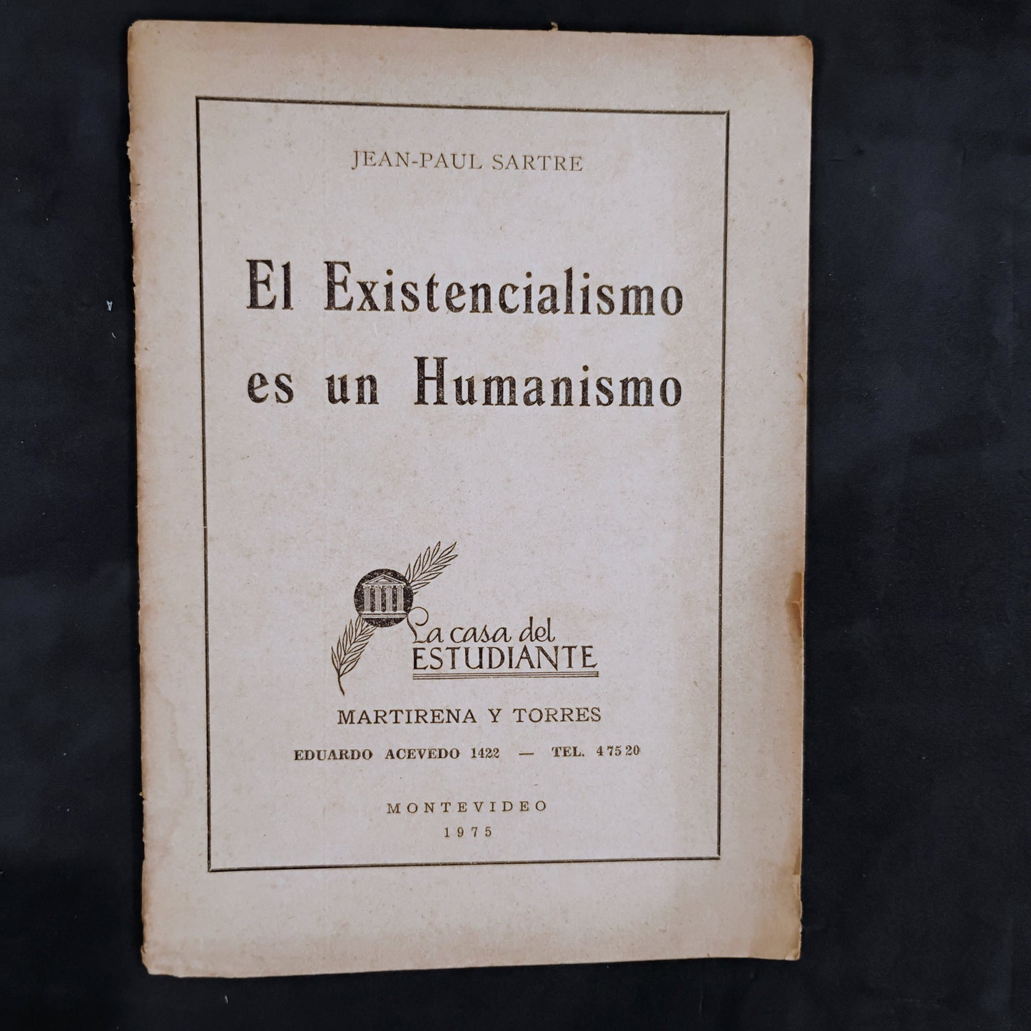El Existencialismo es un Humanismo - Jean Paul Sartre