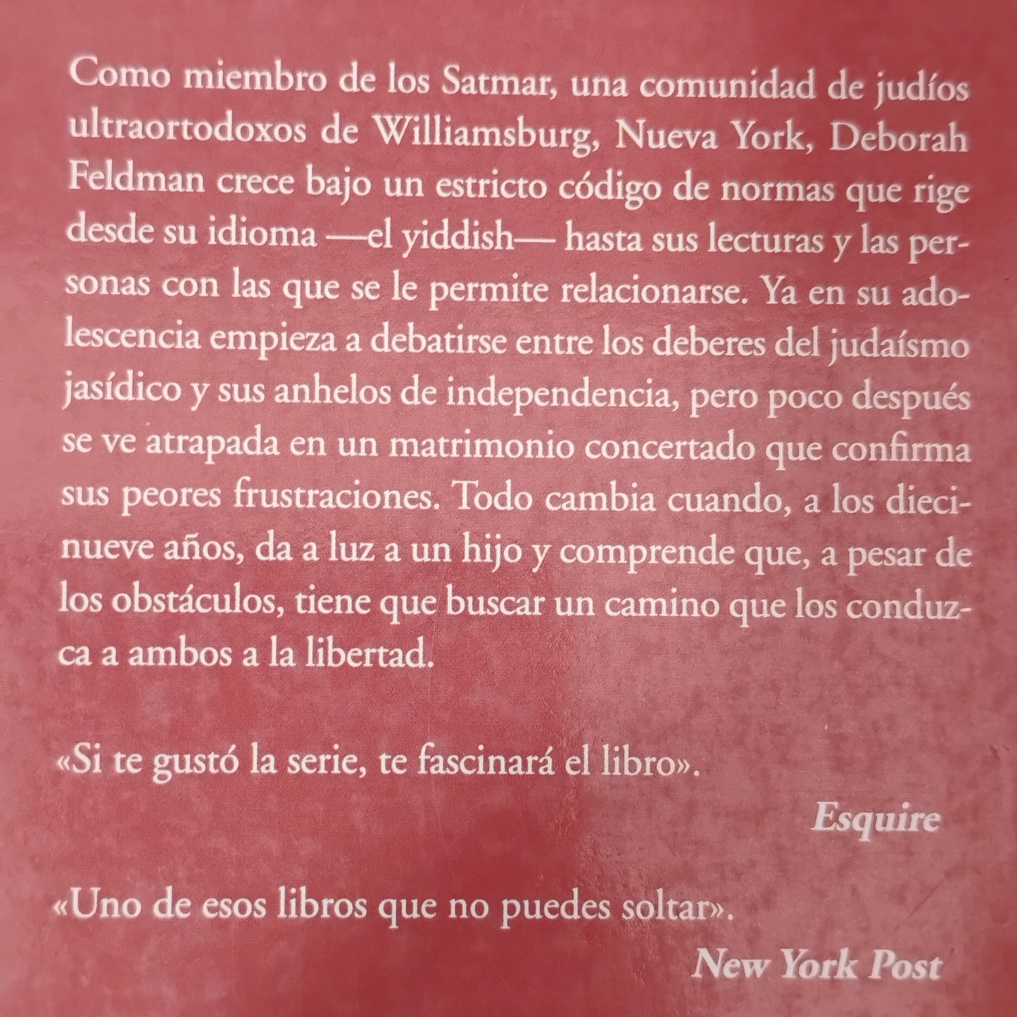 UNORTHODOX. Mi verdadera historia - Deborah Feldman