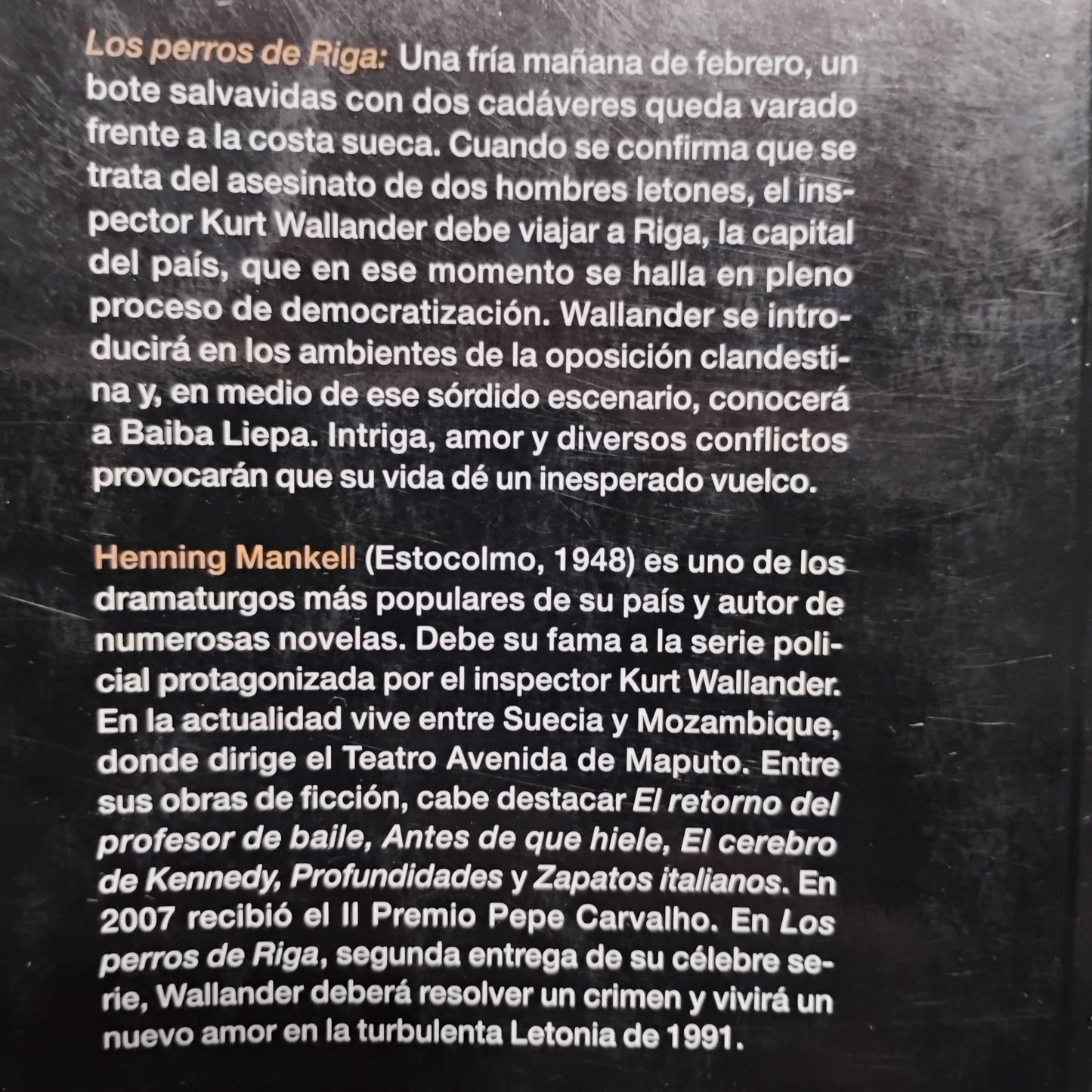 Los perros de Riga - Henning Mankell