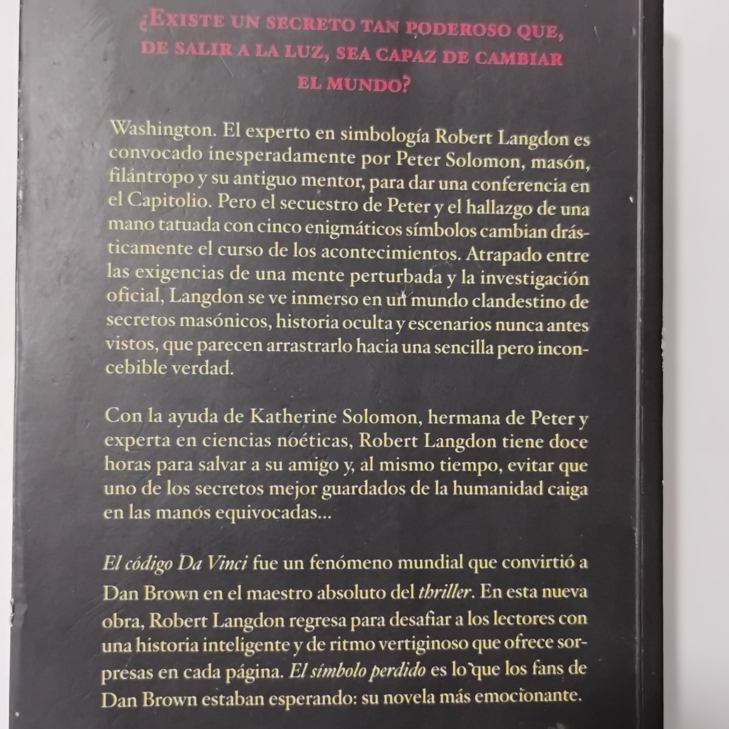 El símbolo perdido - Dan Brown